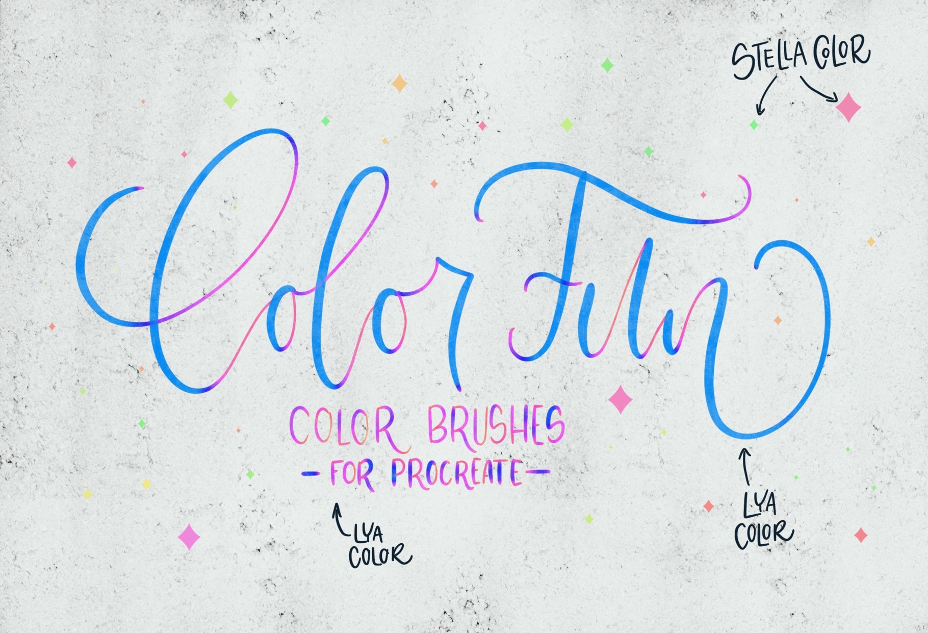 Color Fun – Multicolored Brushes