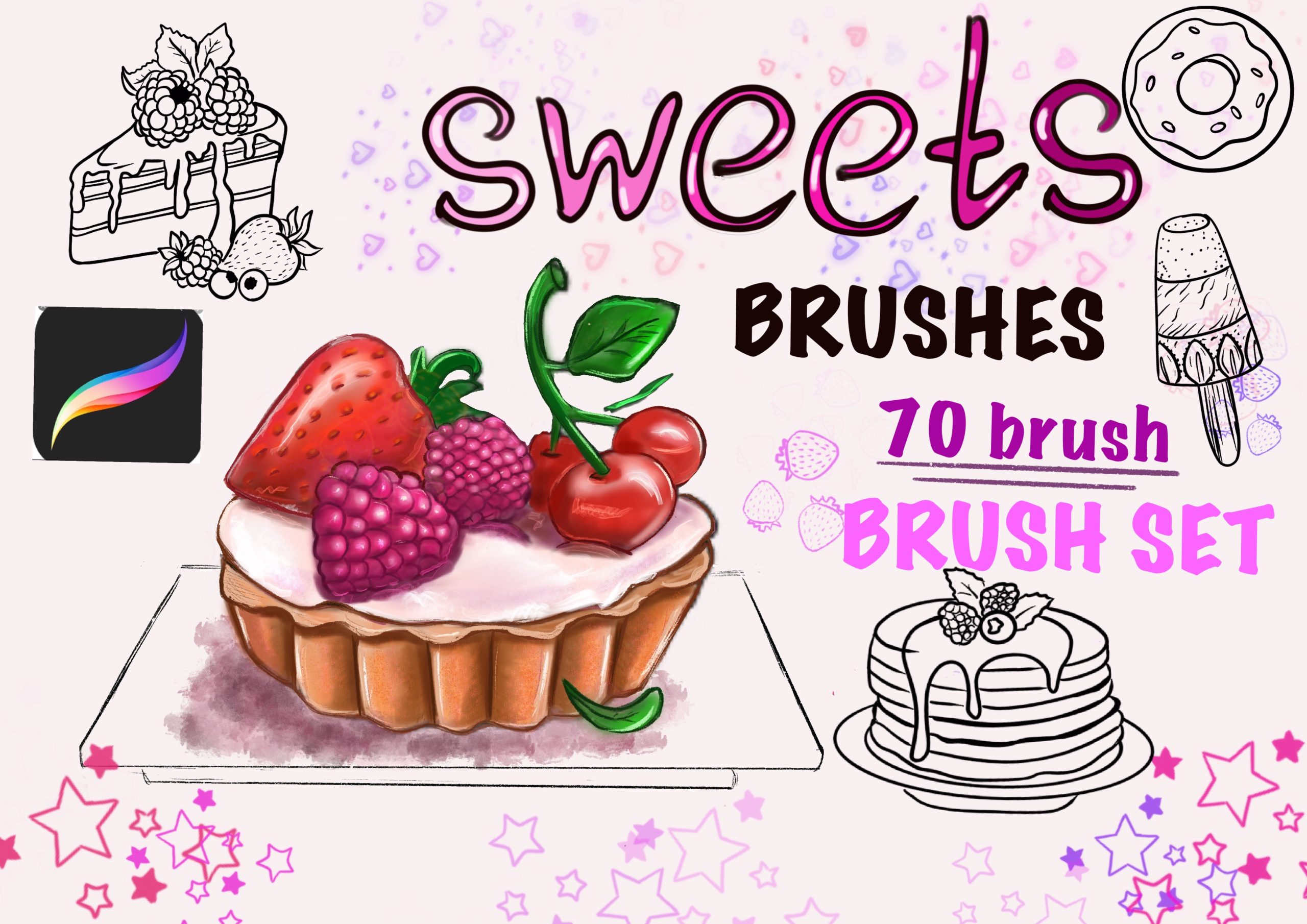 Sweets Brushes
