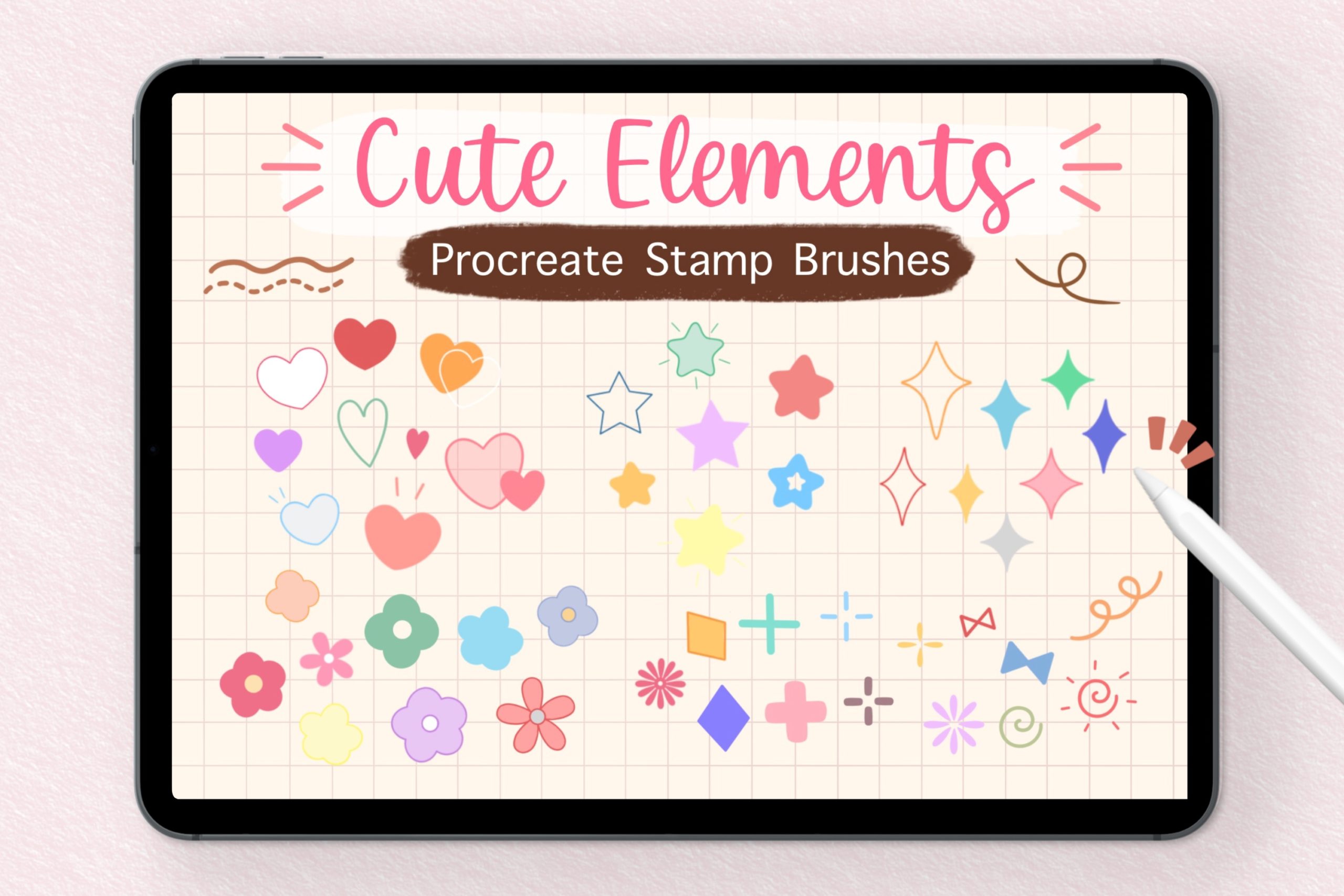 Cute Stamp Elements