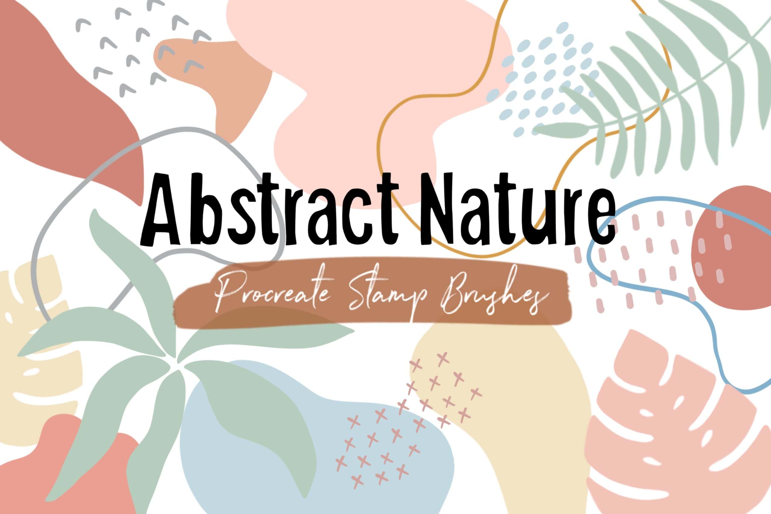 Abstract Nature Procreate Stamp Brushes