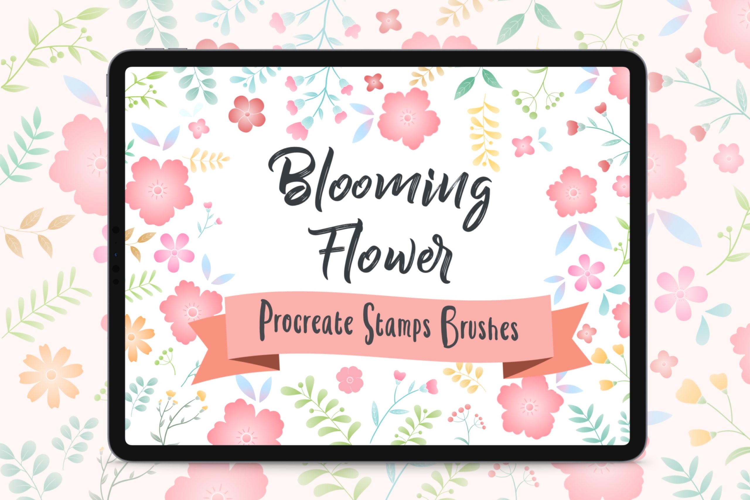Blooming Flower Stamps