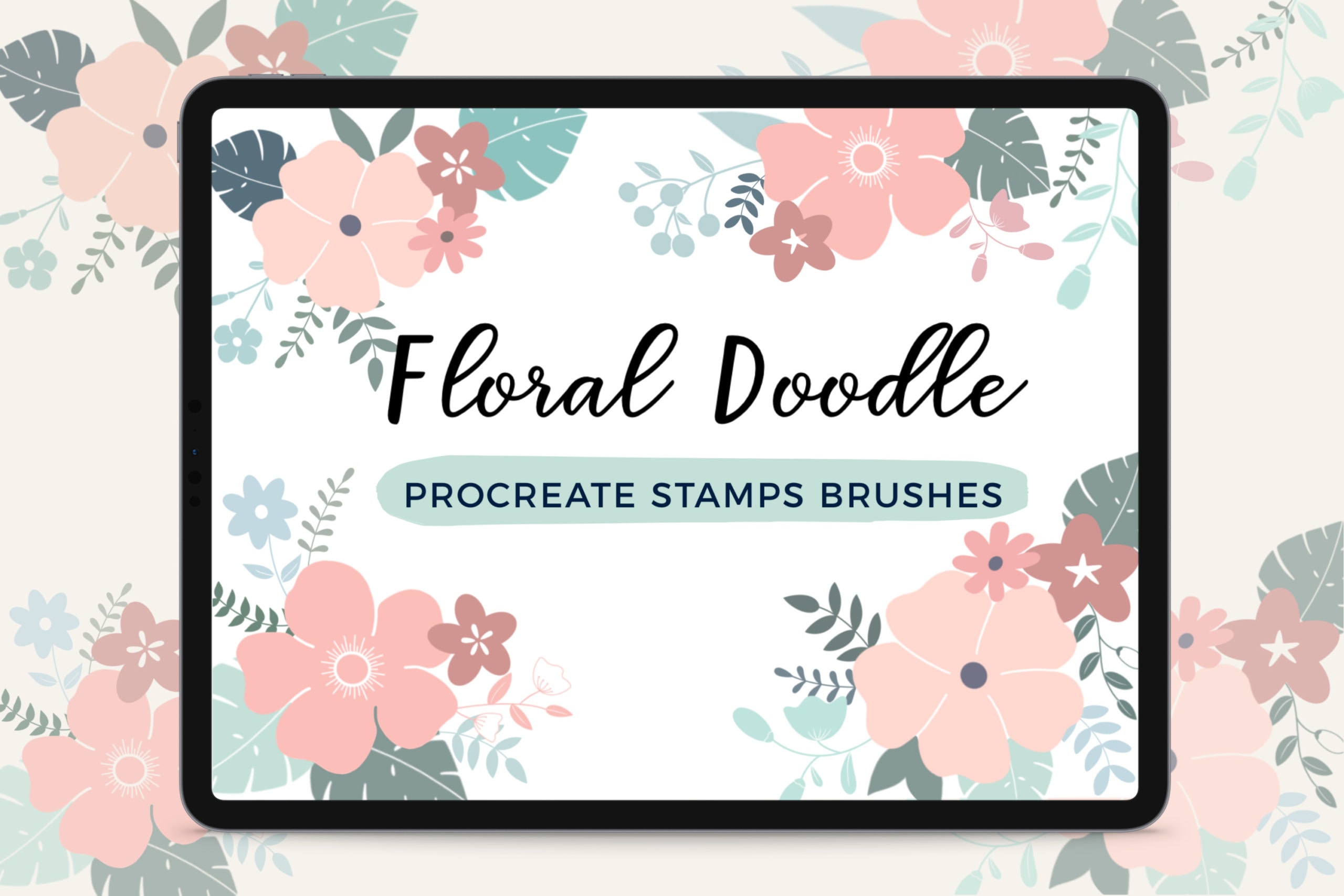 Floral Doodle Stamps