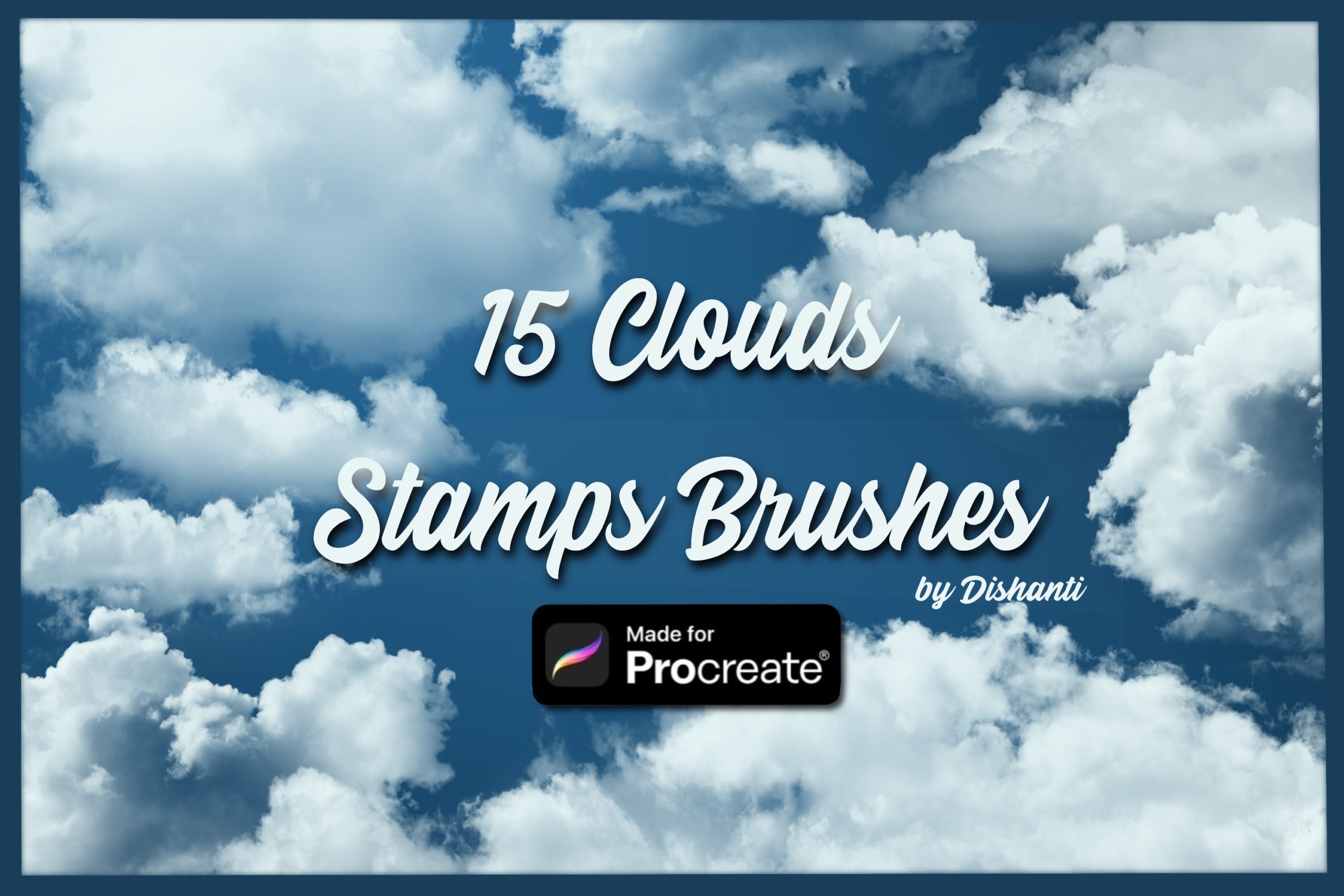 15 Cloud Stamps Brushes