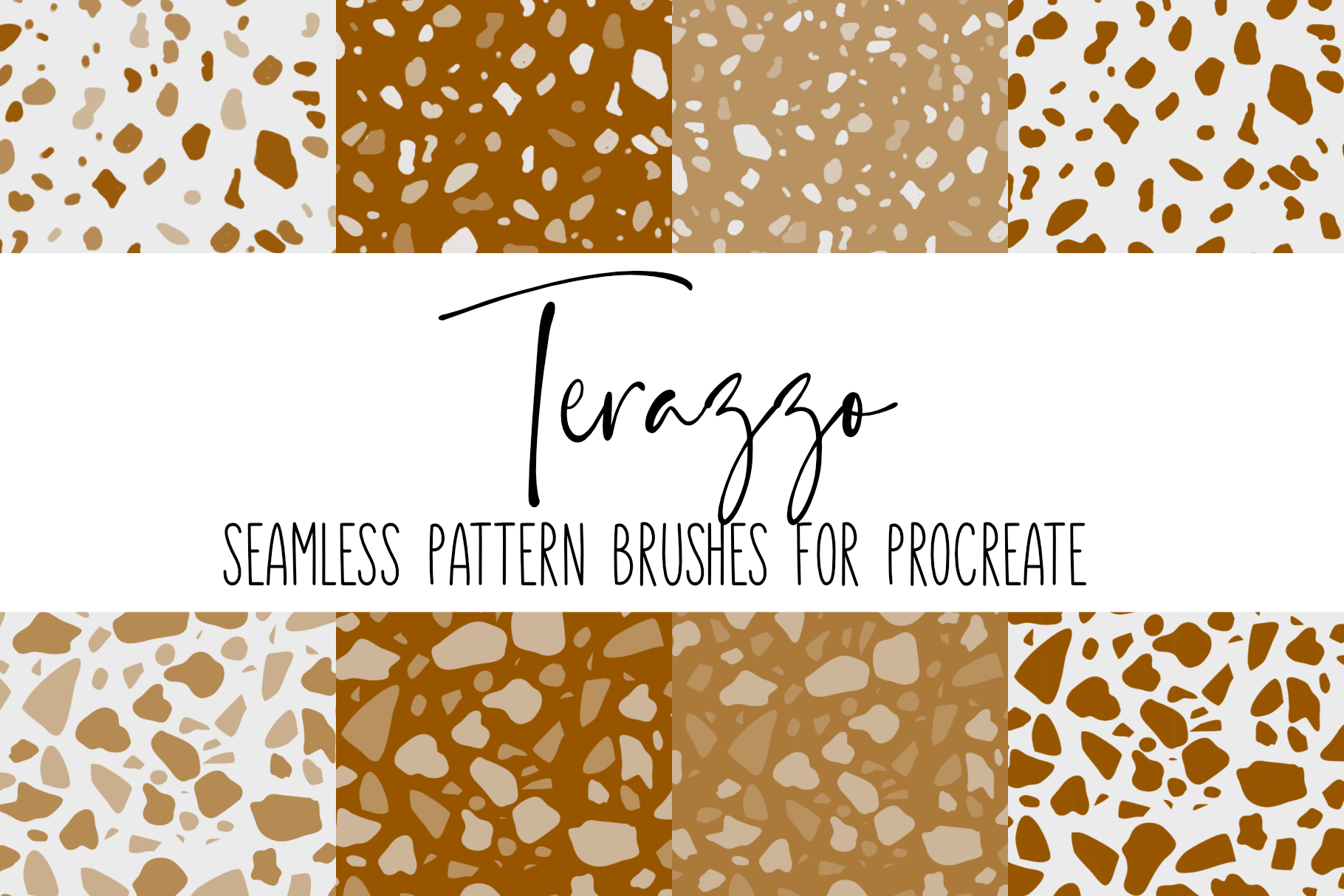Procreate Terrazzo Pattern Brushes