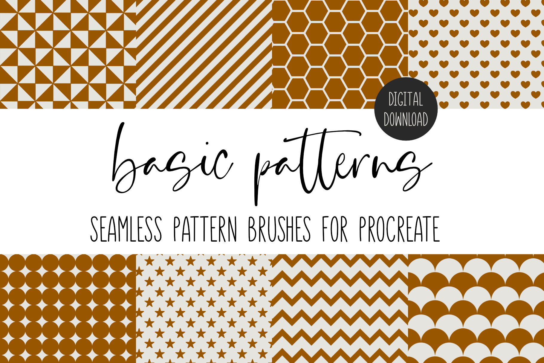 Procreate Basic Pattern Brushes