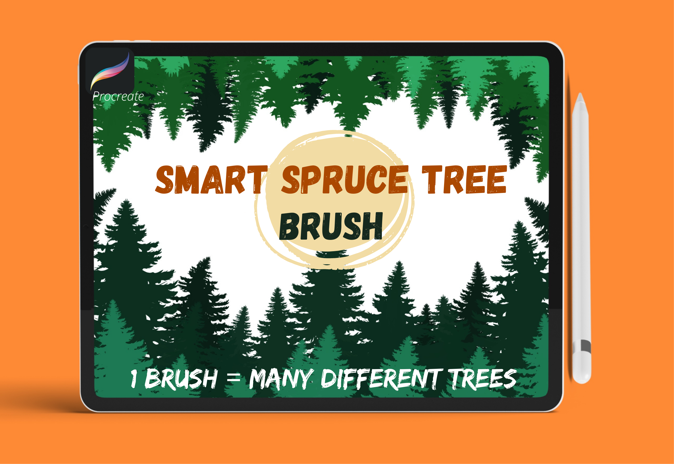 SMART Spruce Tree Brush