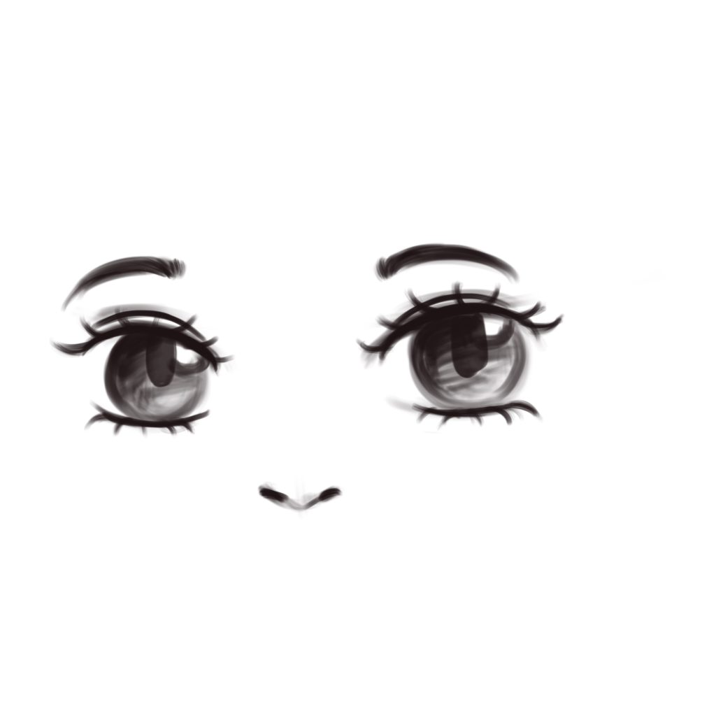 How To Draw Anime Eyes In Procreate  Step-By-Step