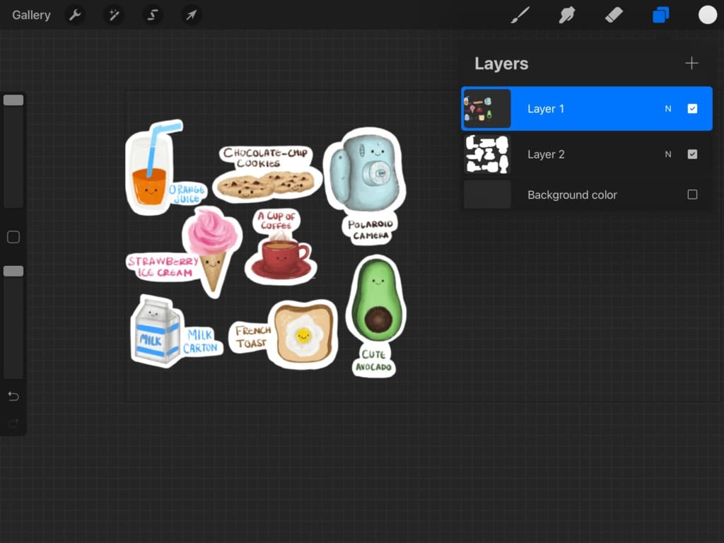 How To Make Stickers In Procreate