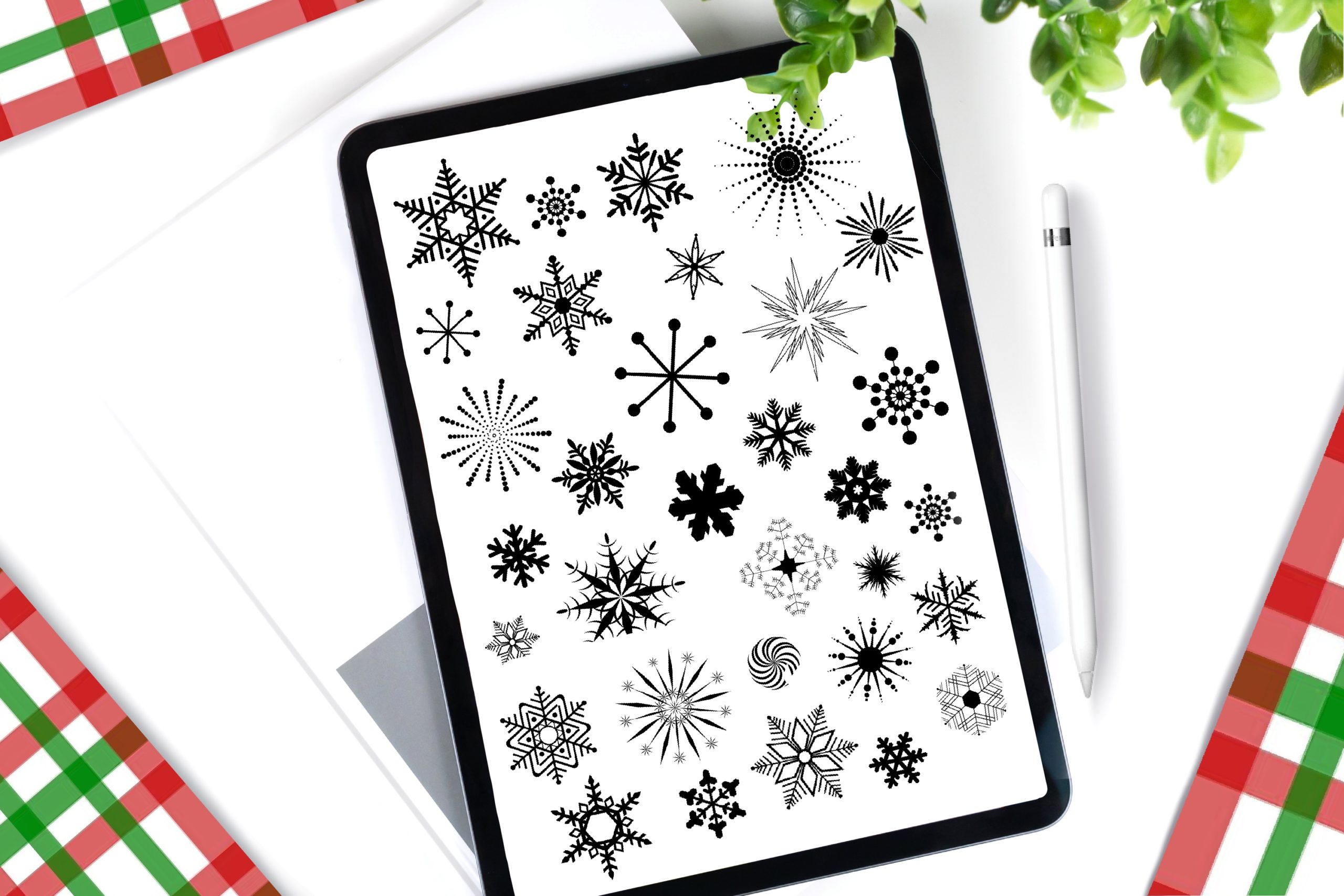 Snowflake Stamps Brushes