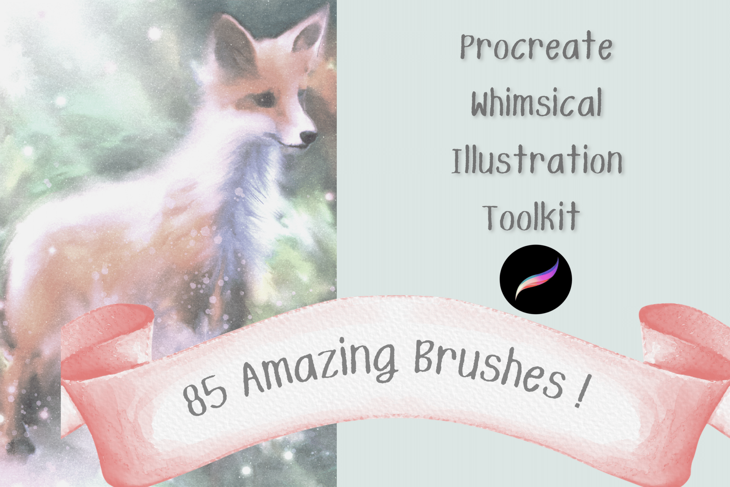 Whimsical Illustration Toolkit – 85 Brushes