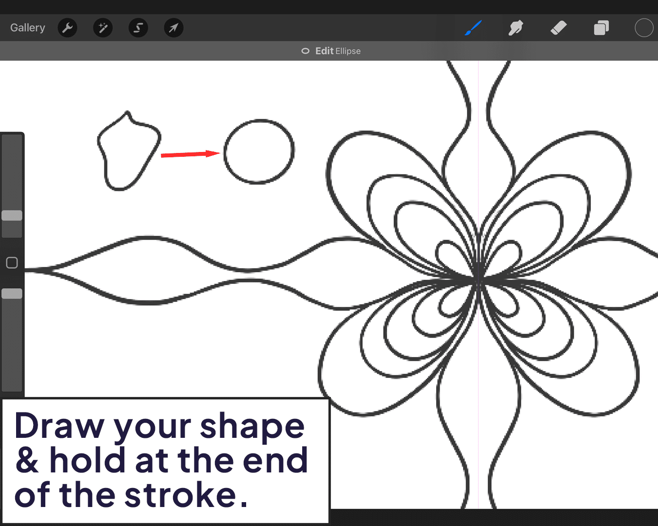 Drawing your shape