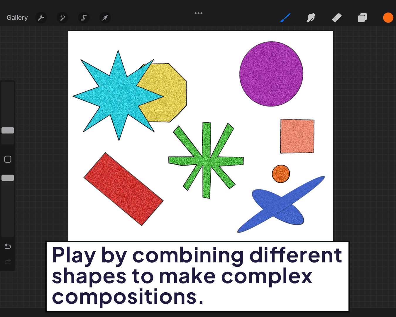 Combining different shapes