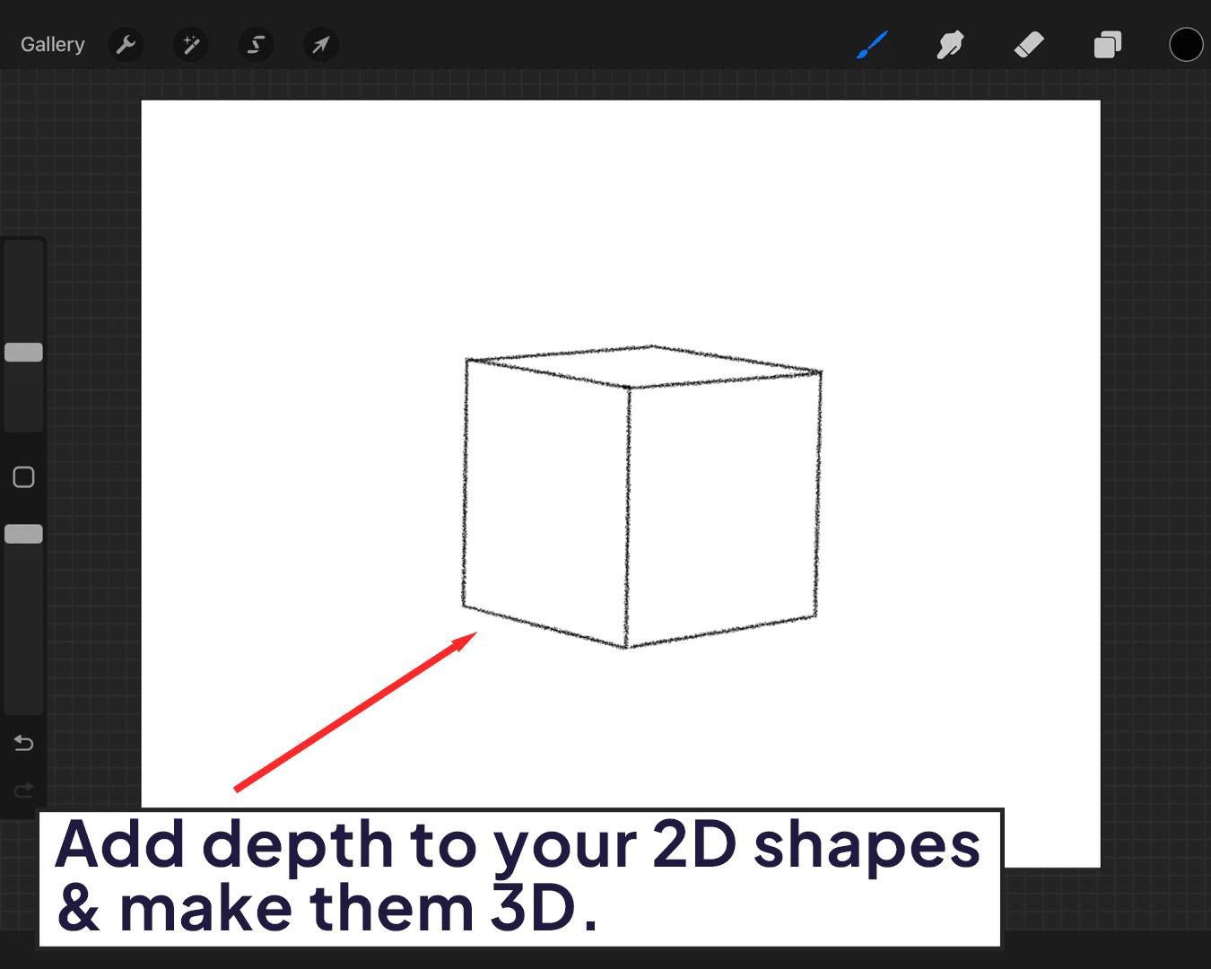 Making your 2D shapes into 3D