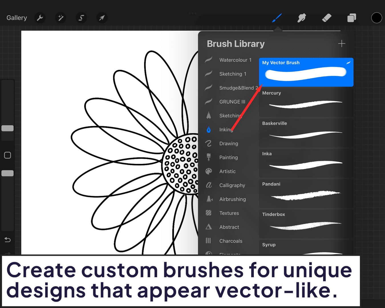 Creating custom brushes