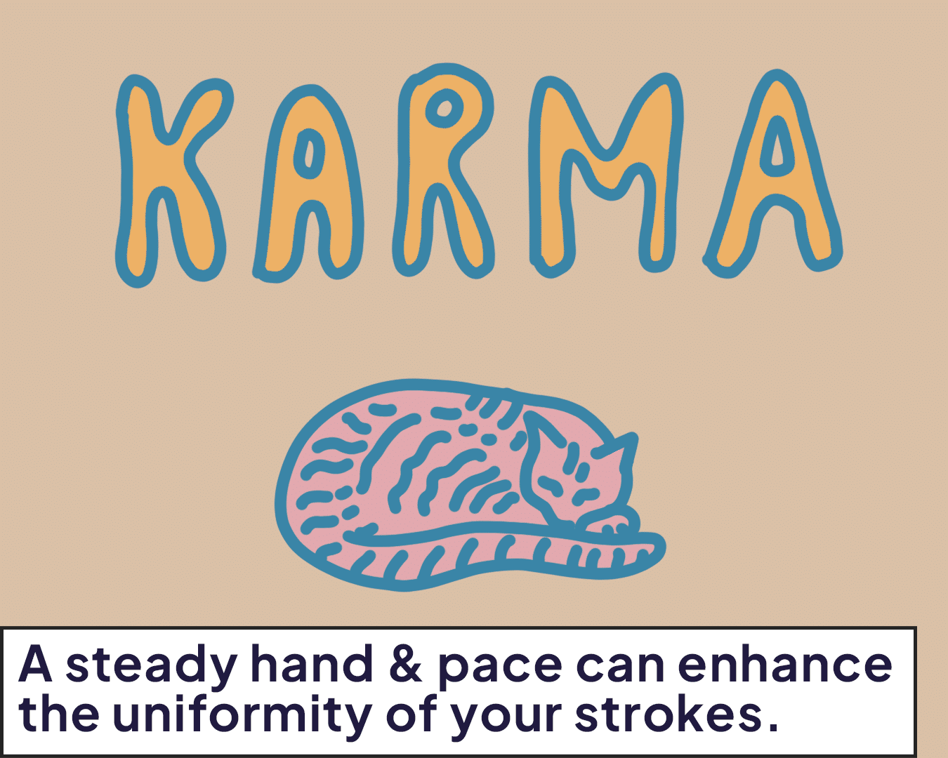 Enhancing the uniformity of your strokes