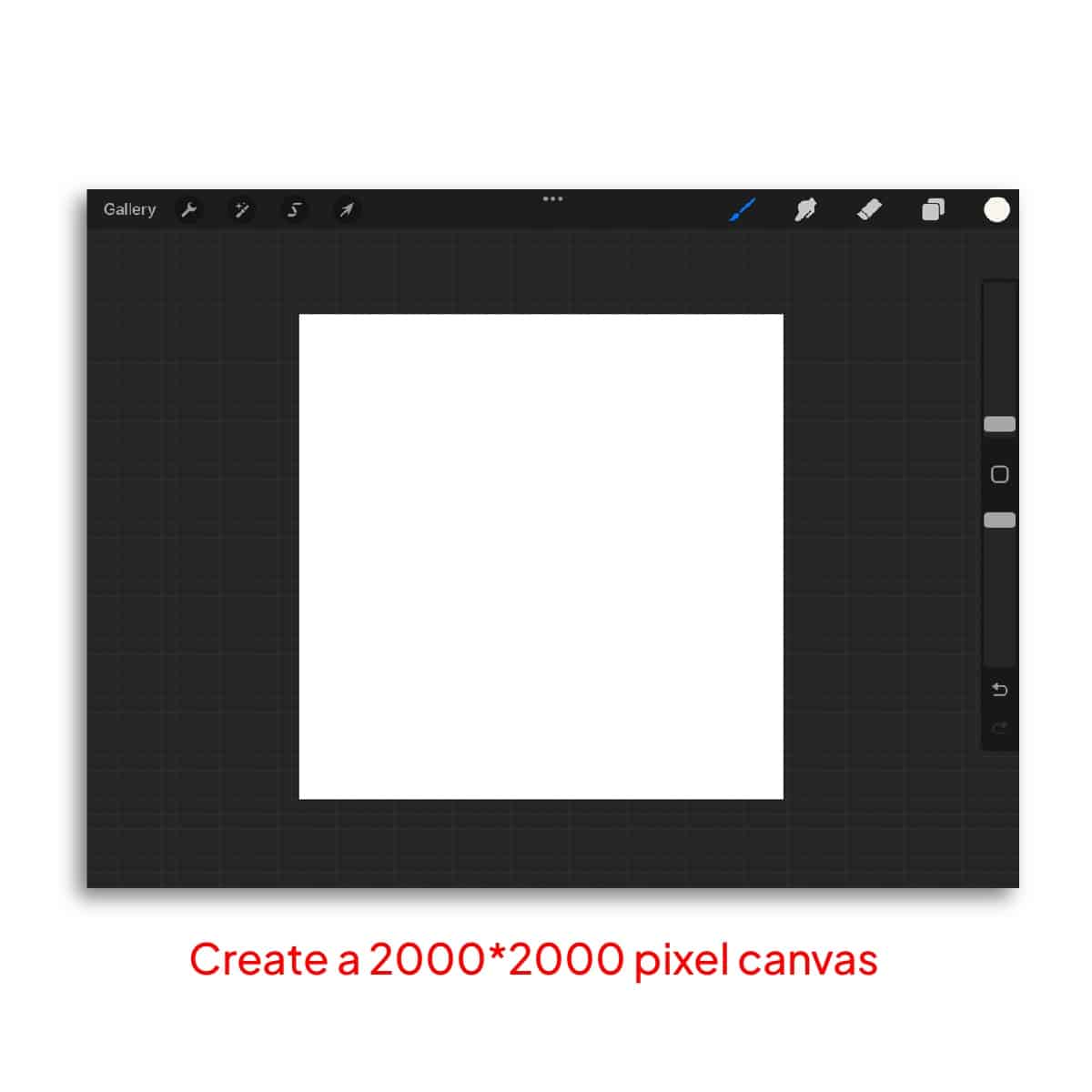 Pixel canvas