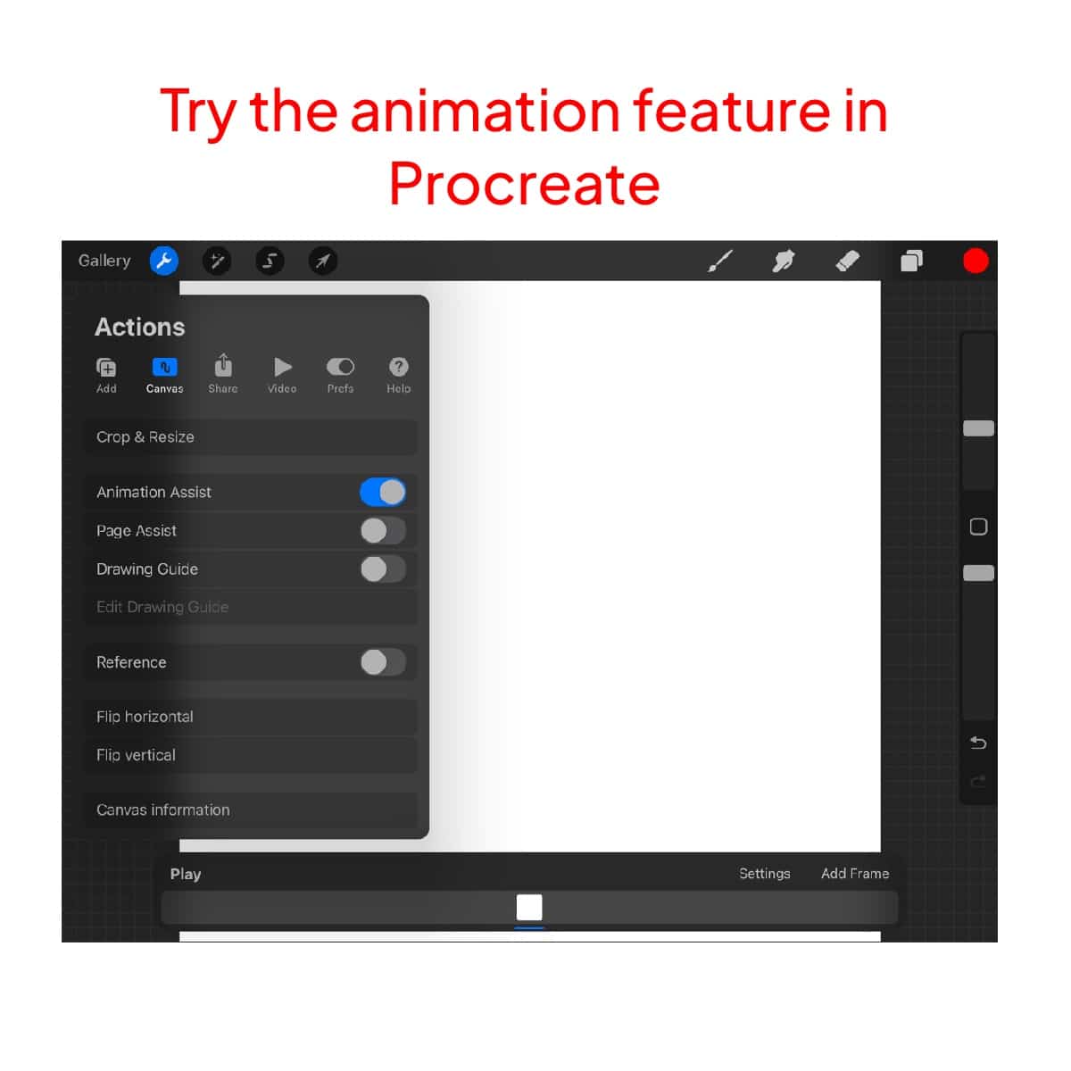 Animation feature