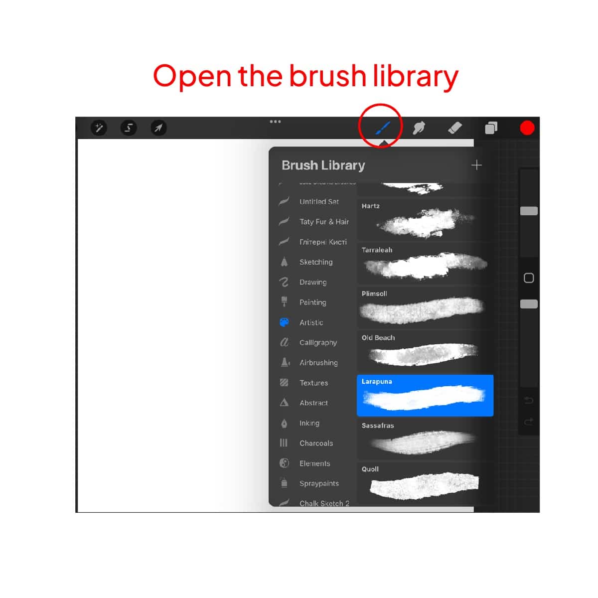Brush library