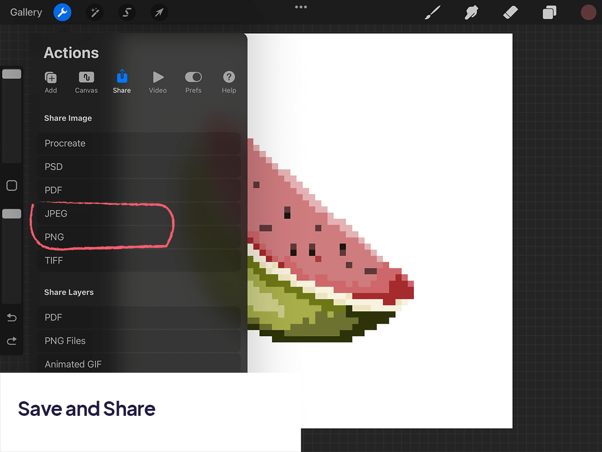 How To Draw Pixel Art in Procreate