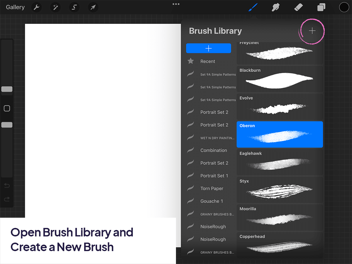 How To Make Fur Brush in Procreate