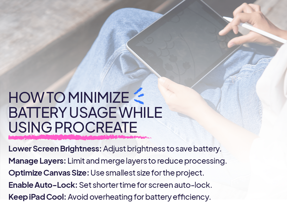 How To Avoid Battery Drain While Using Procreate