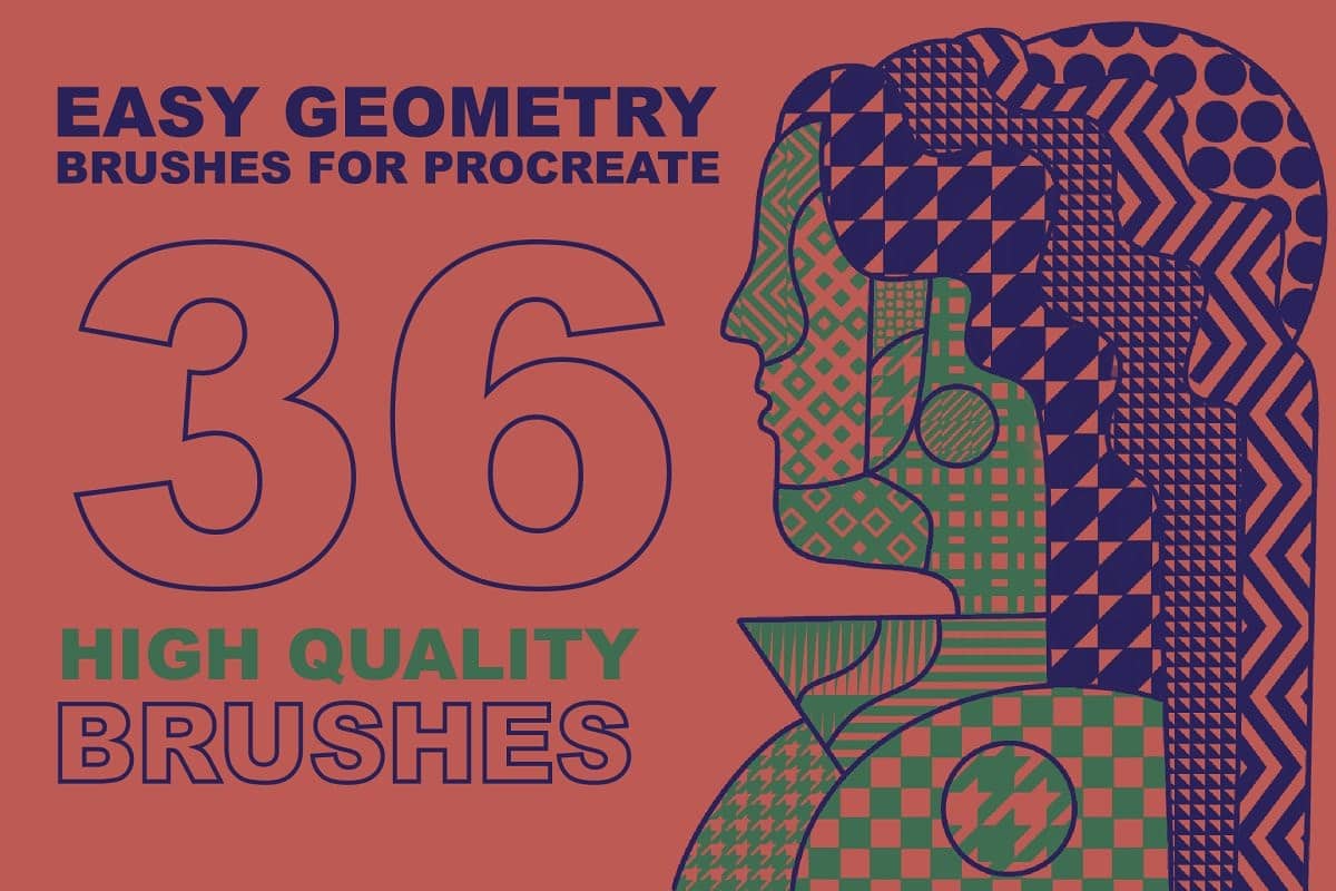 Procreate “Easy Geometry” Brushes