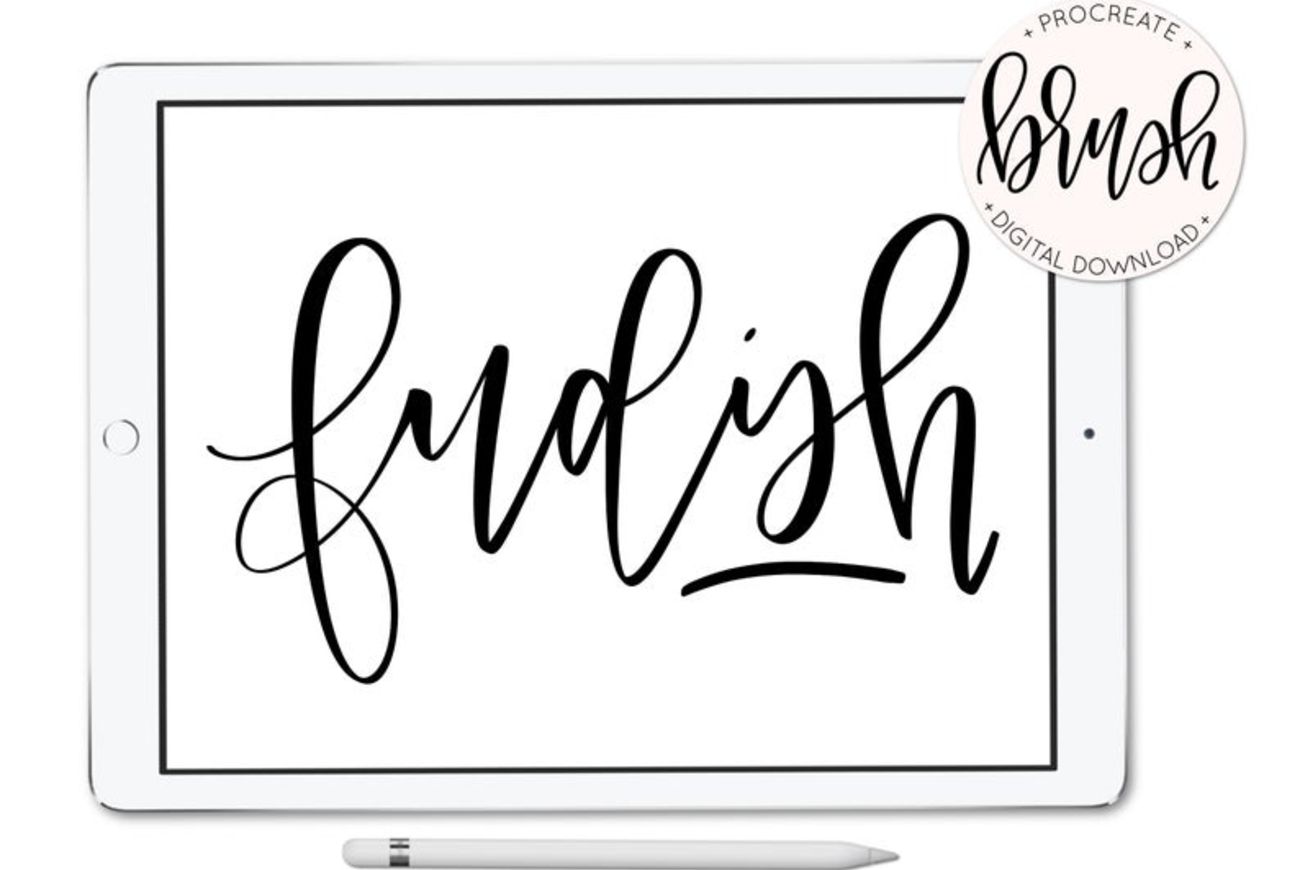 Fudish – Hand Lettering Brush