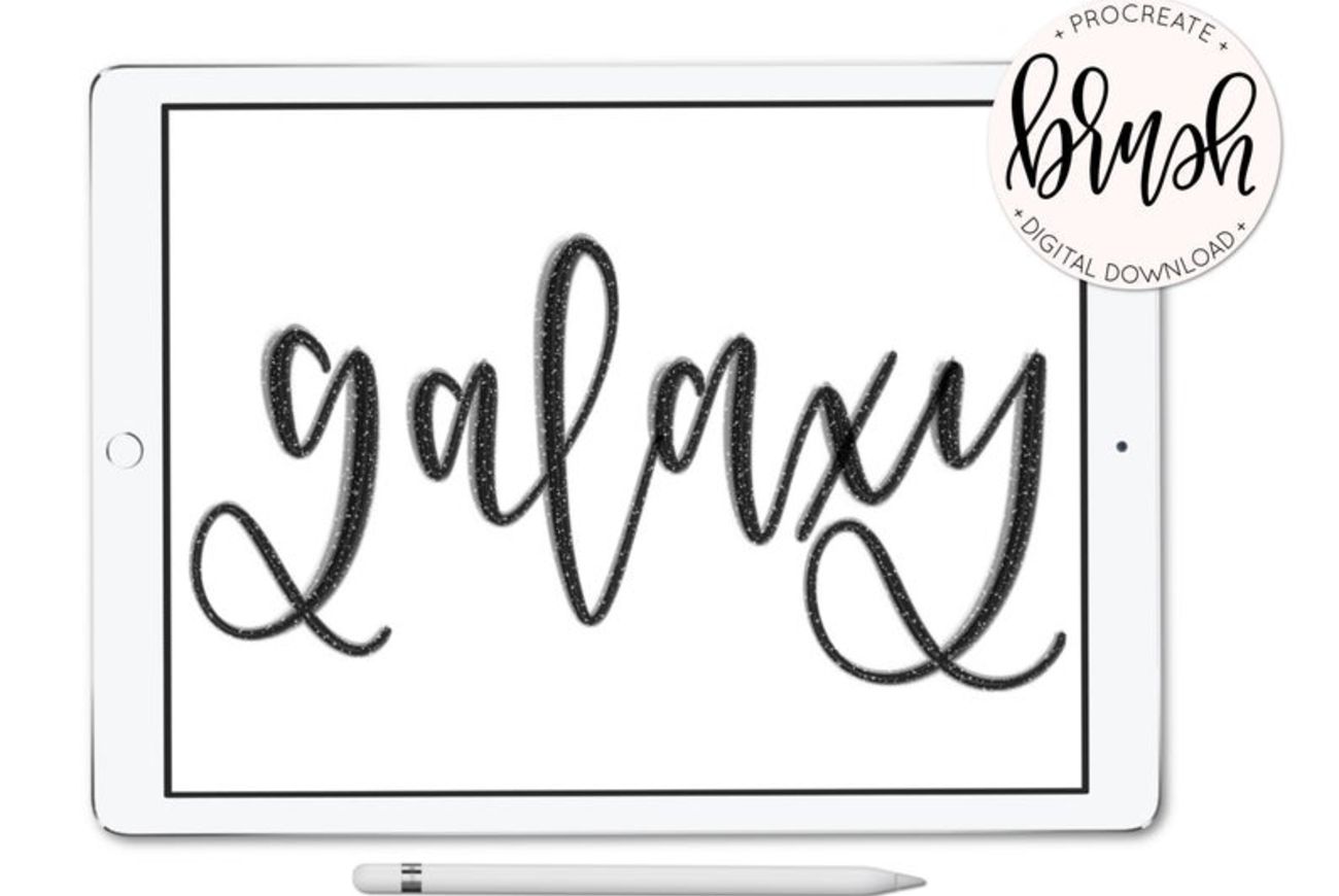 Galaxy – Hand Lettering Brush