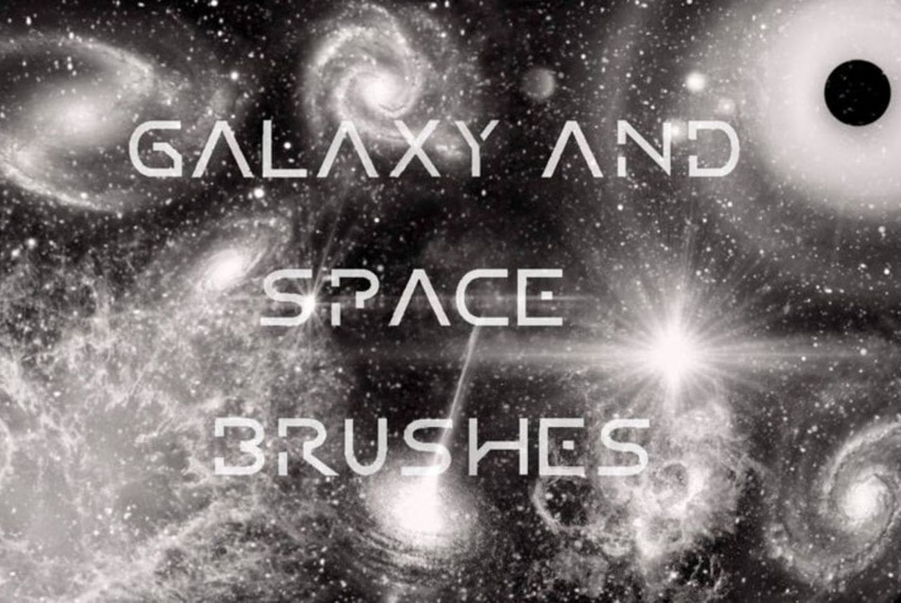 12 Galaxy and Space brushes