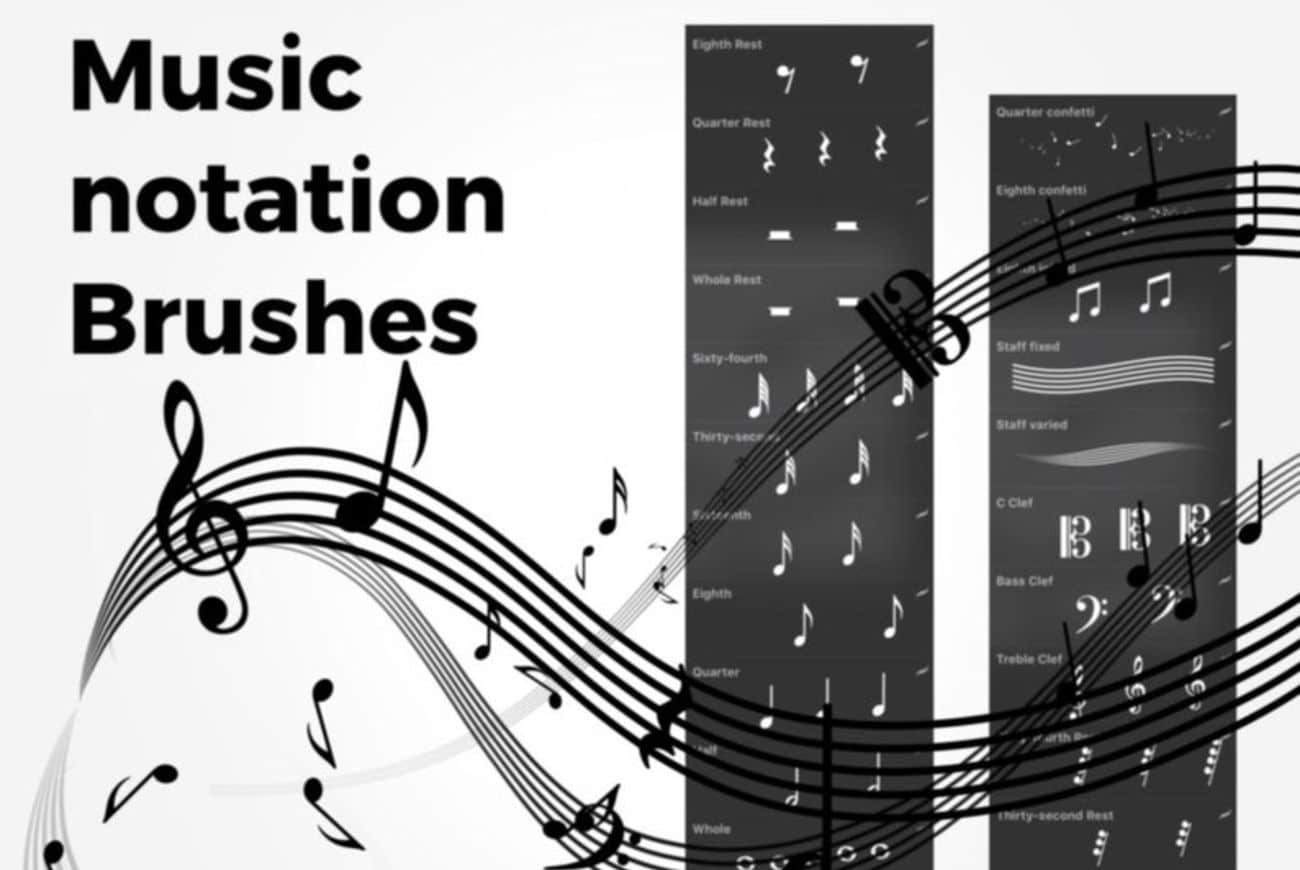 Music Notation Brushes