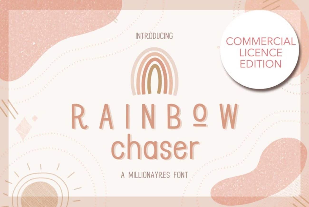 Rainbow Chaser- A MillionAyres Font