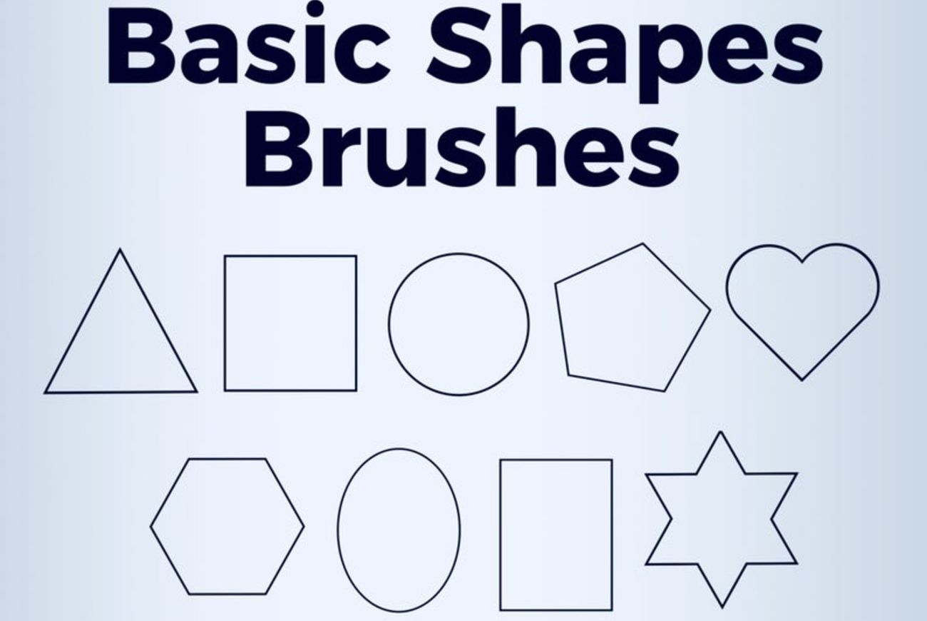Basic Shapes Brushes