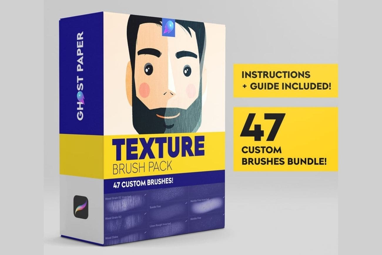 47 Surface Textures Brush Pack
