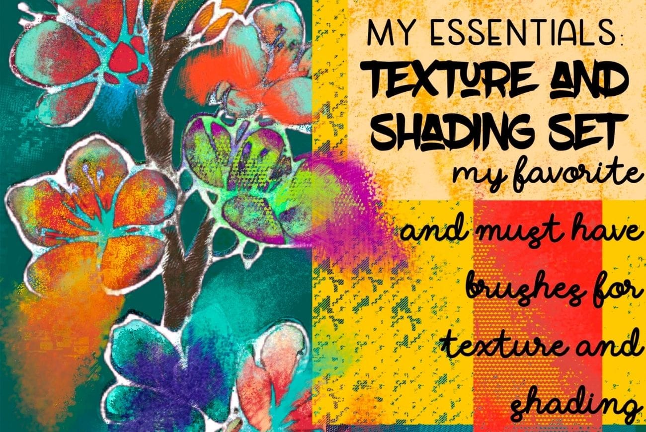 My essentials shading and texture brushes