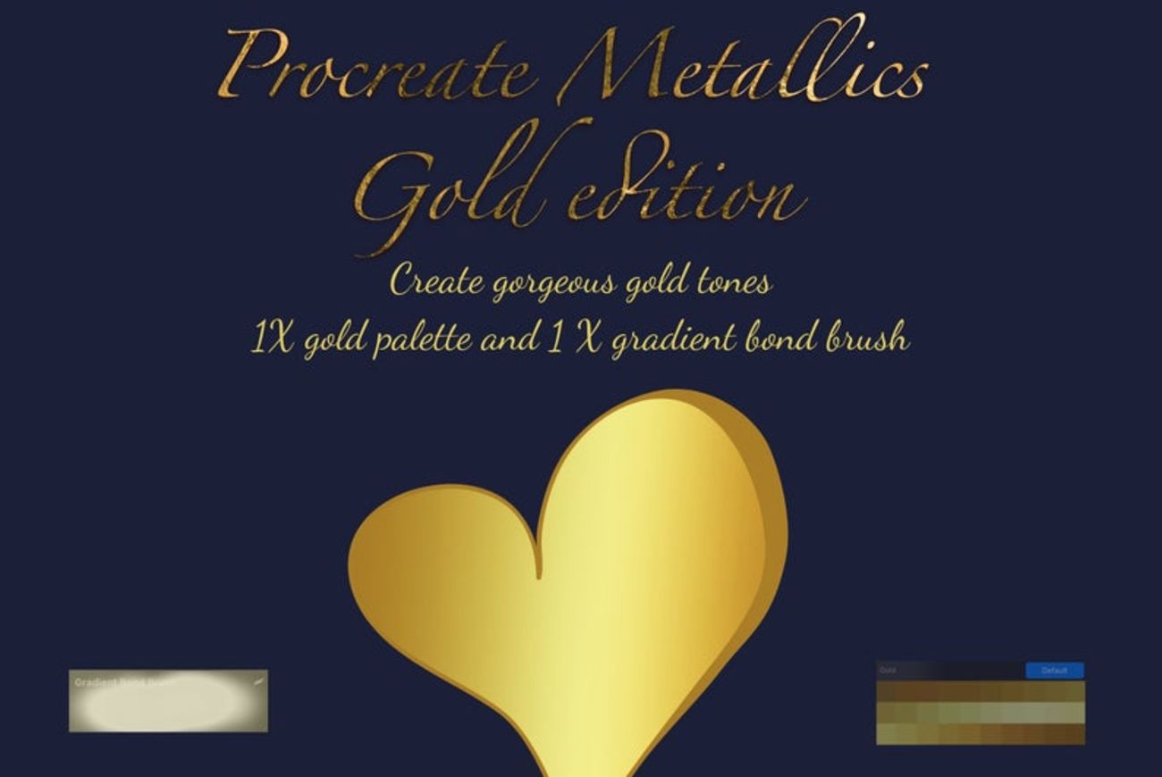 Gold Metallic Colour Kit