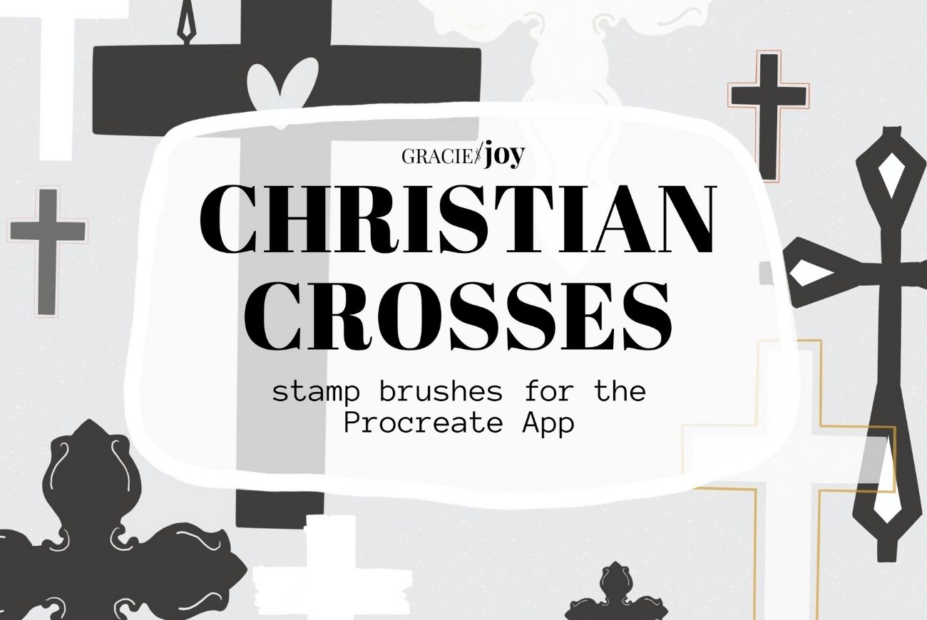 Christian Cross Stamp Brushes for Procreate