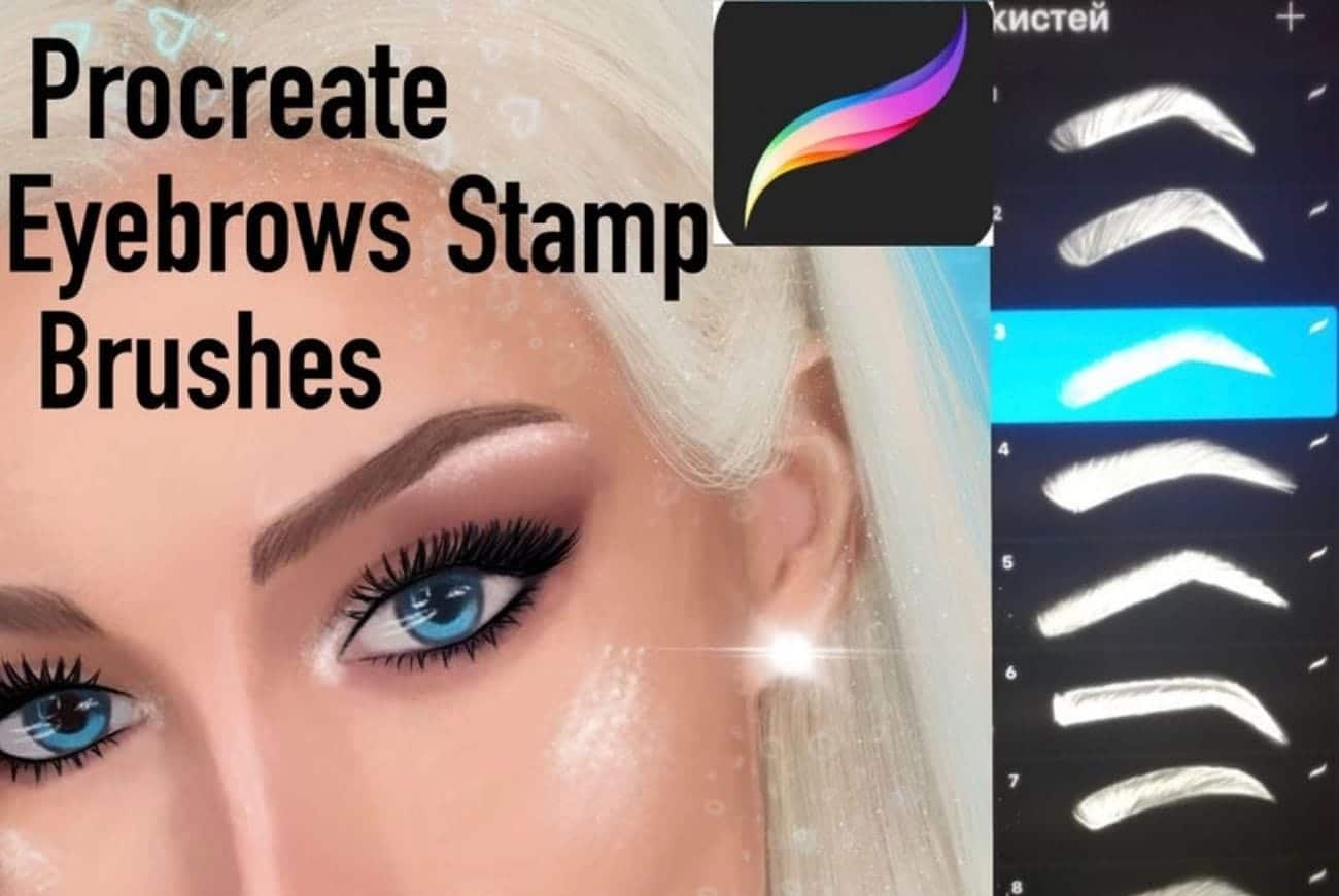 Eyebrow Stamps (Procreate)
