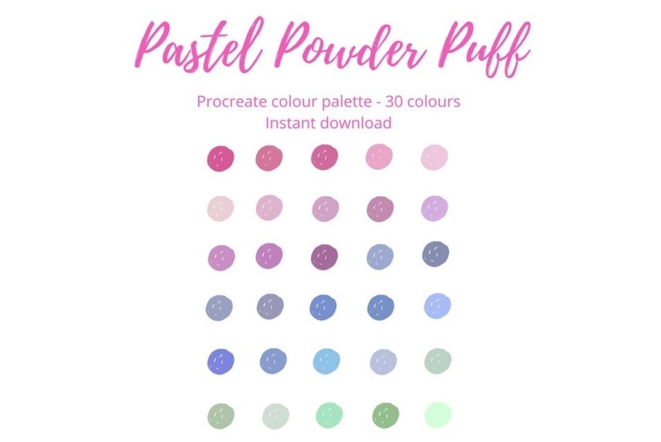 Pastel Colours – Swatch / Colour Palette