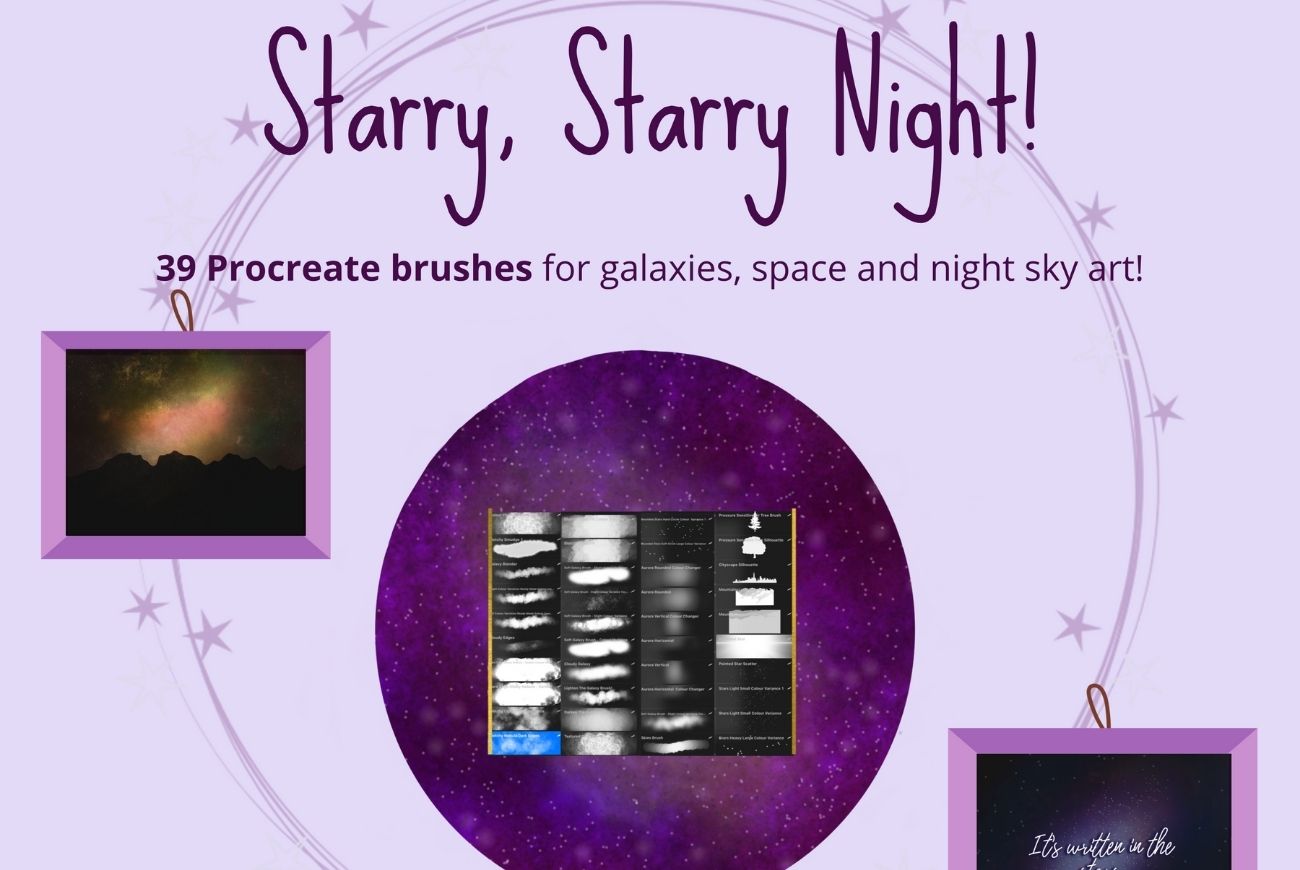 Procreate Starry Starry Night – Nebula