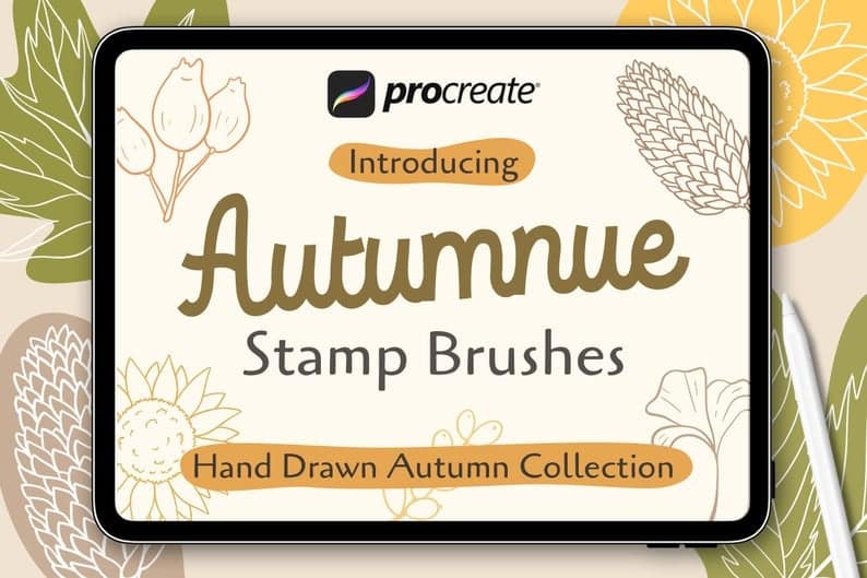 Autumnue Stamp – Procreate Brushes