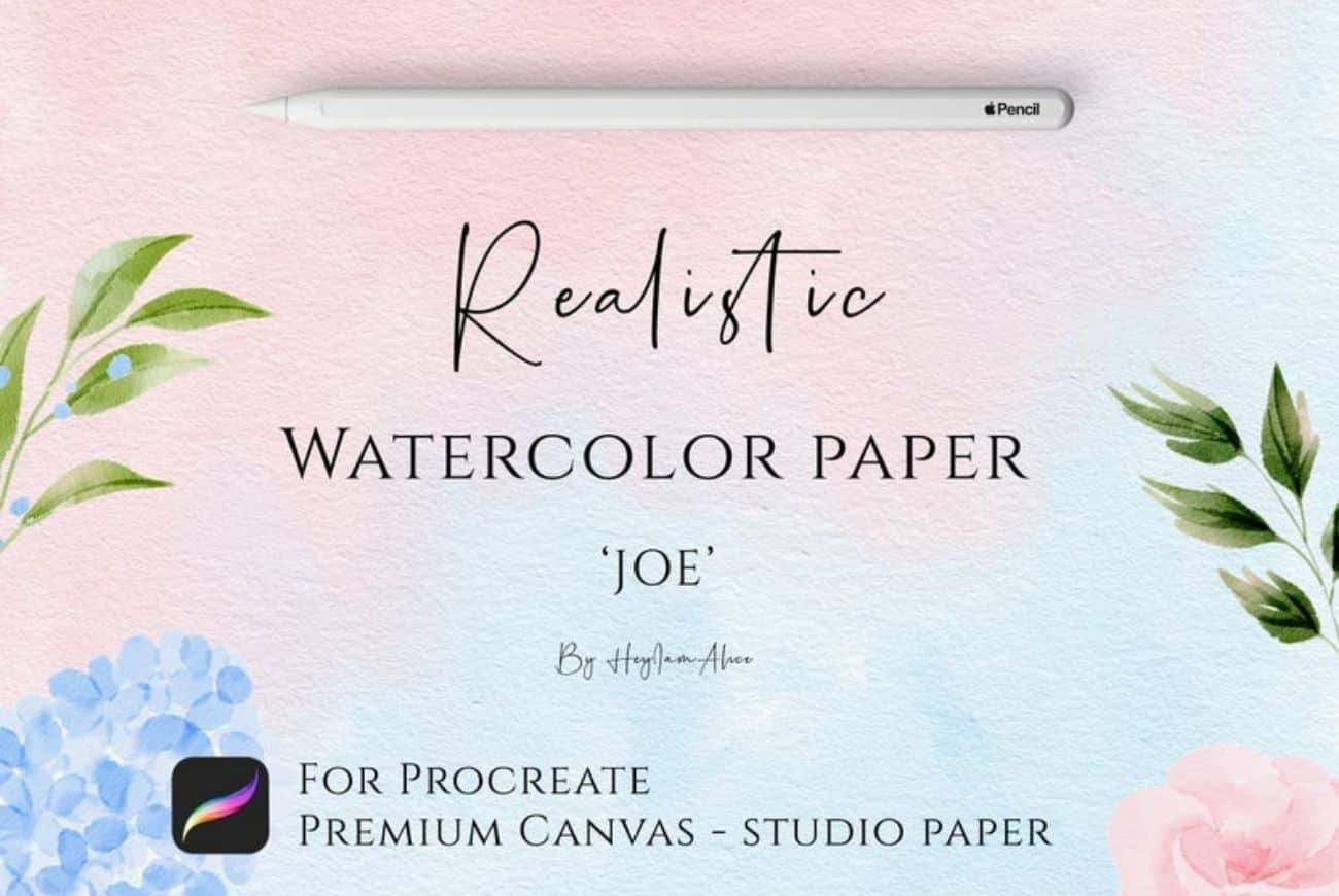 Procreate Watercolor Paper Canvas – JOE