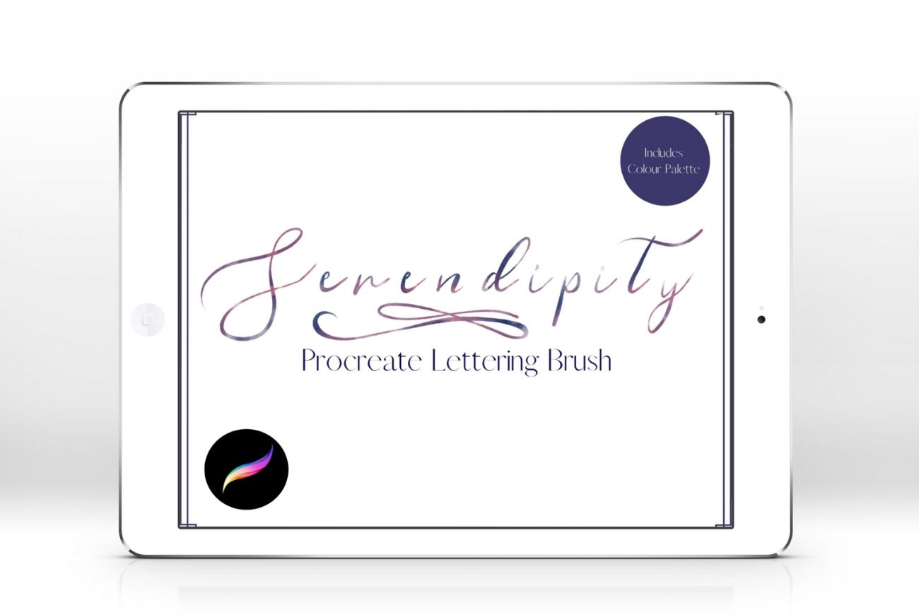 Serendipity Lettering Brushes & Palette