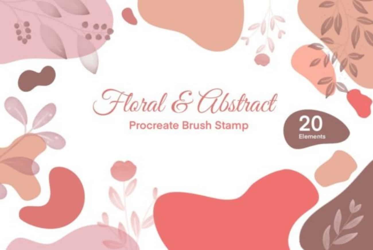 Floral & Abstract Procreate Brush Stamps