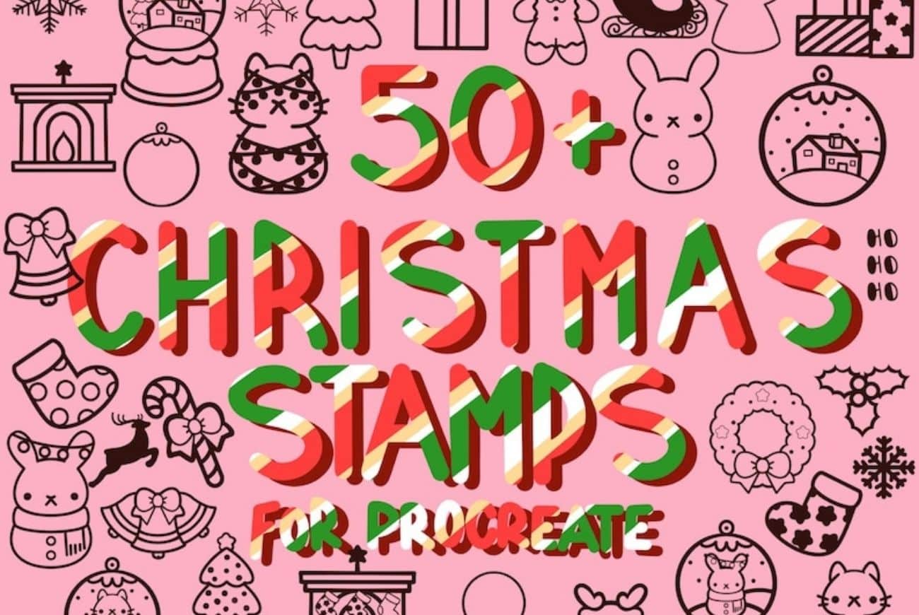 50+ Christmas Stamps