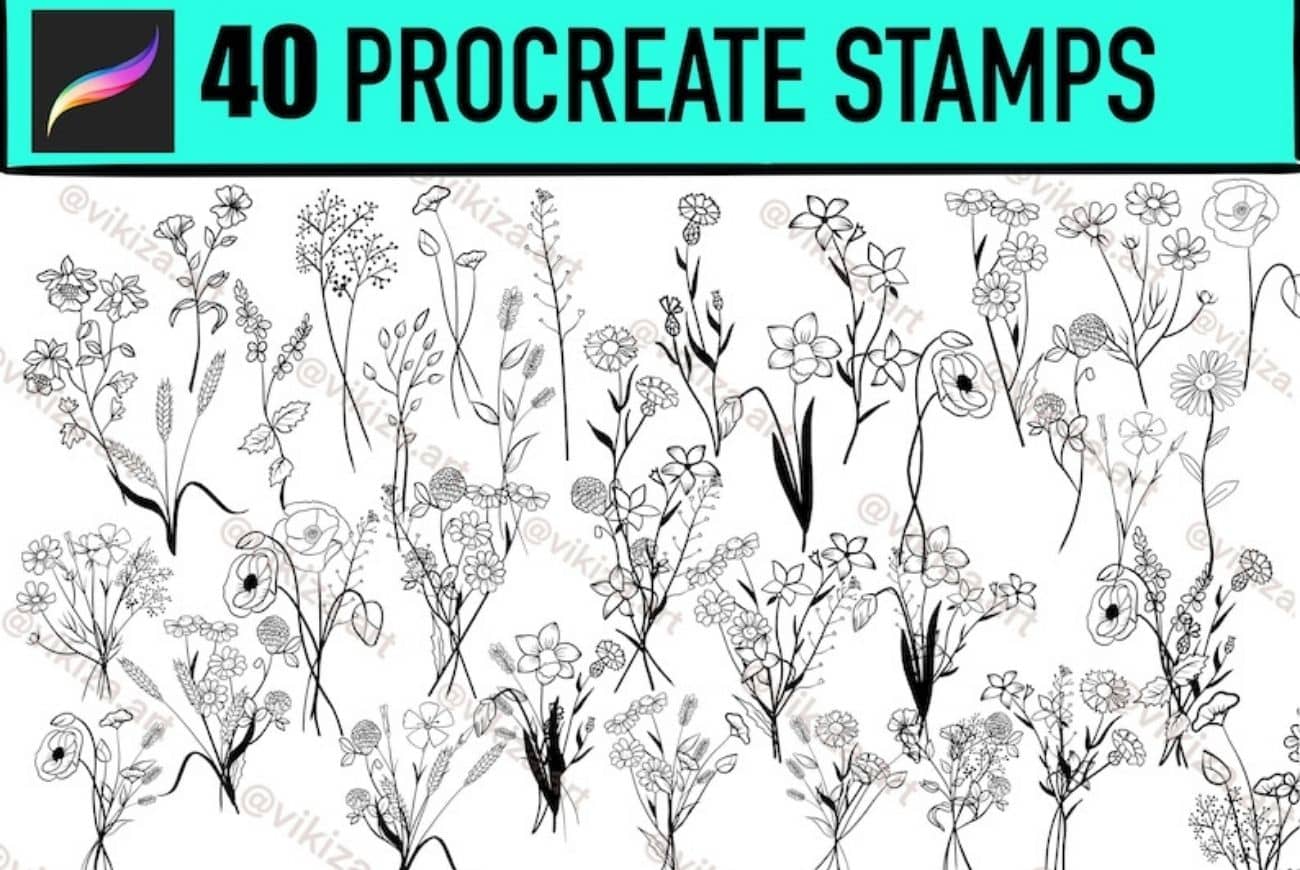 Bouquet Stamps