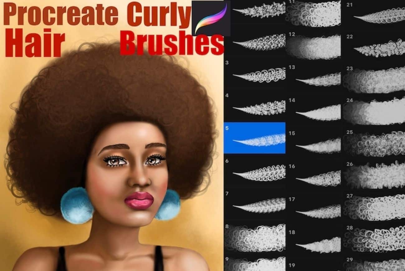 30 Curly Afro Hair Brushes