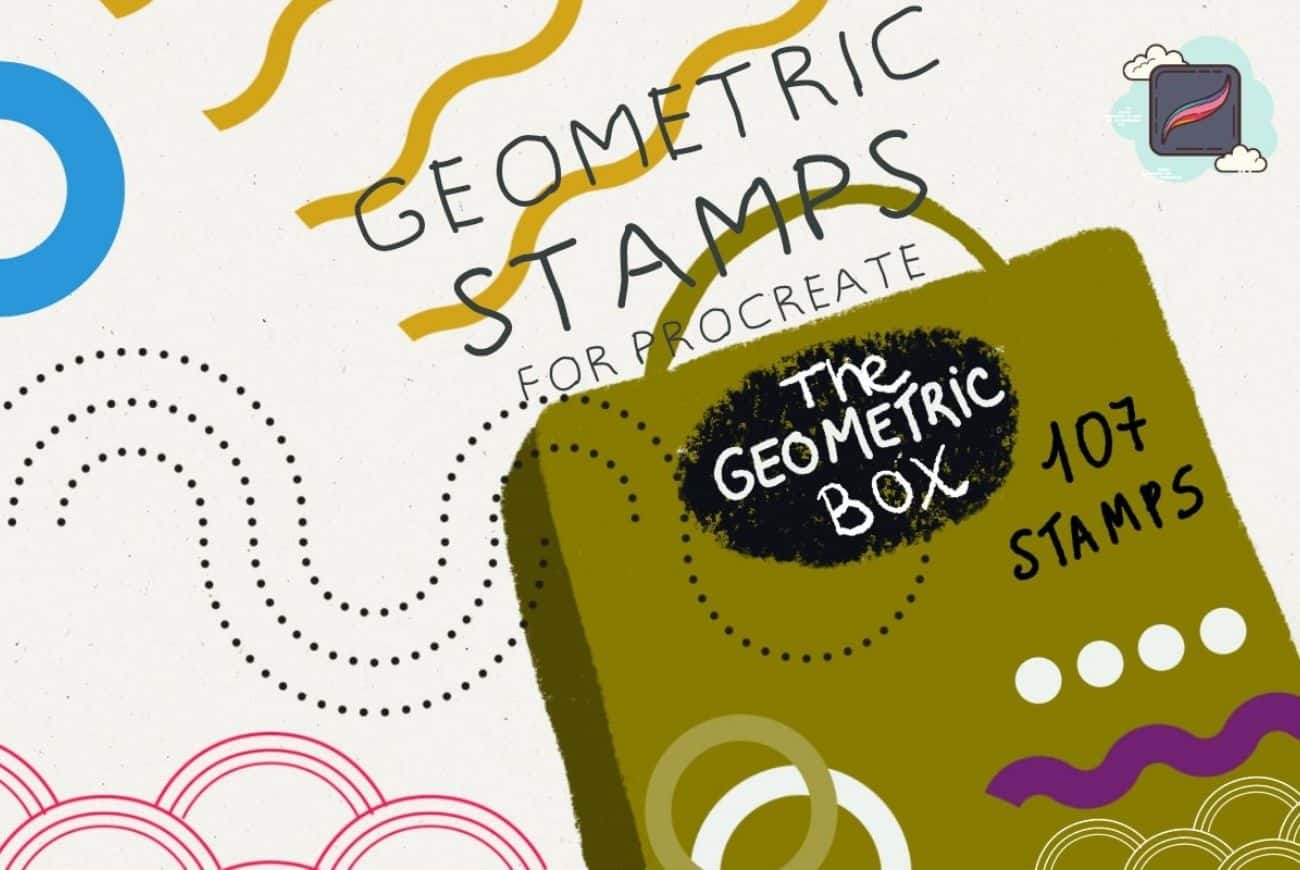 The Procreate Geometric Stamp Box