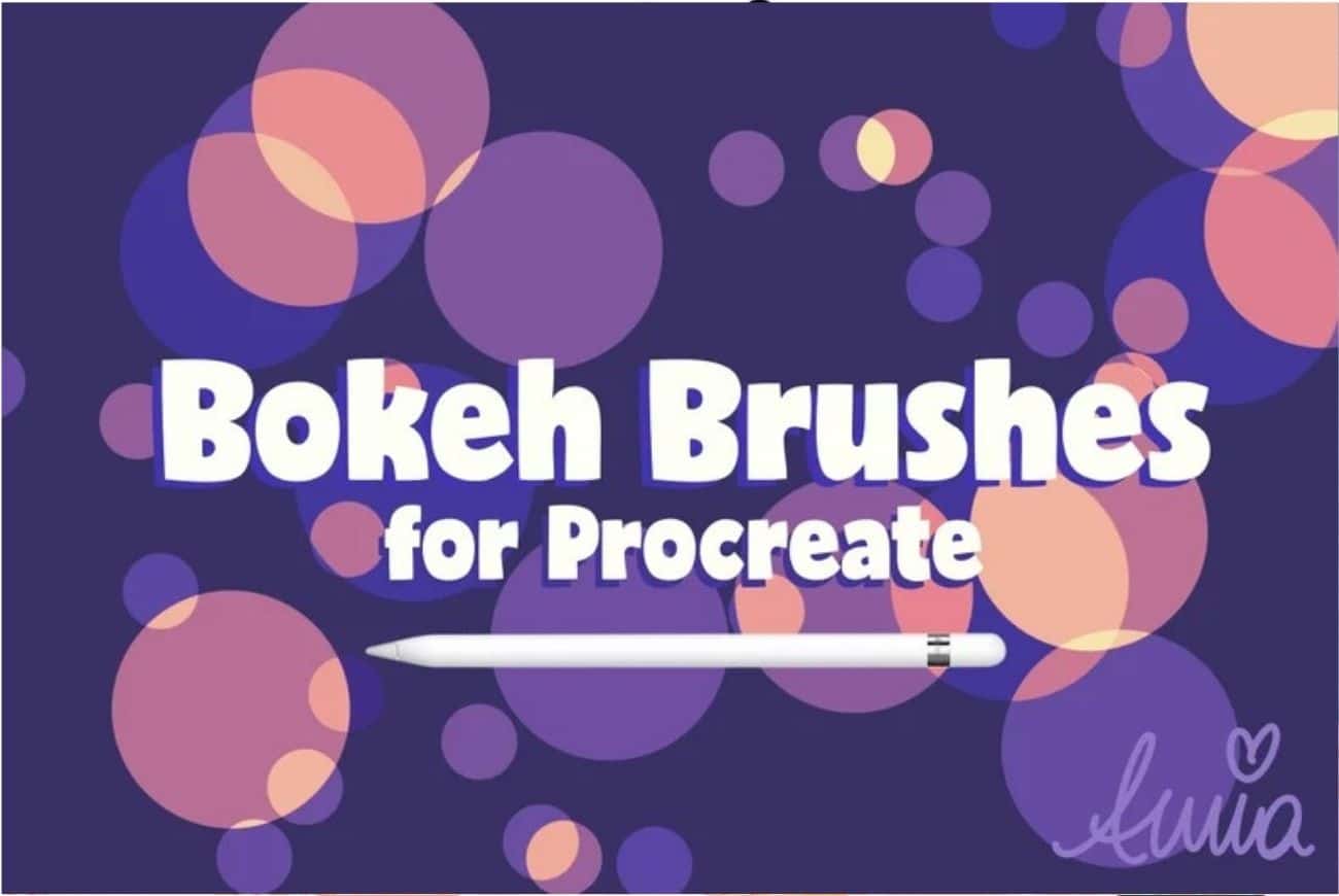12 Procreate Bokeh Brushes