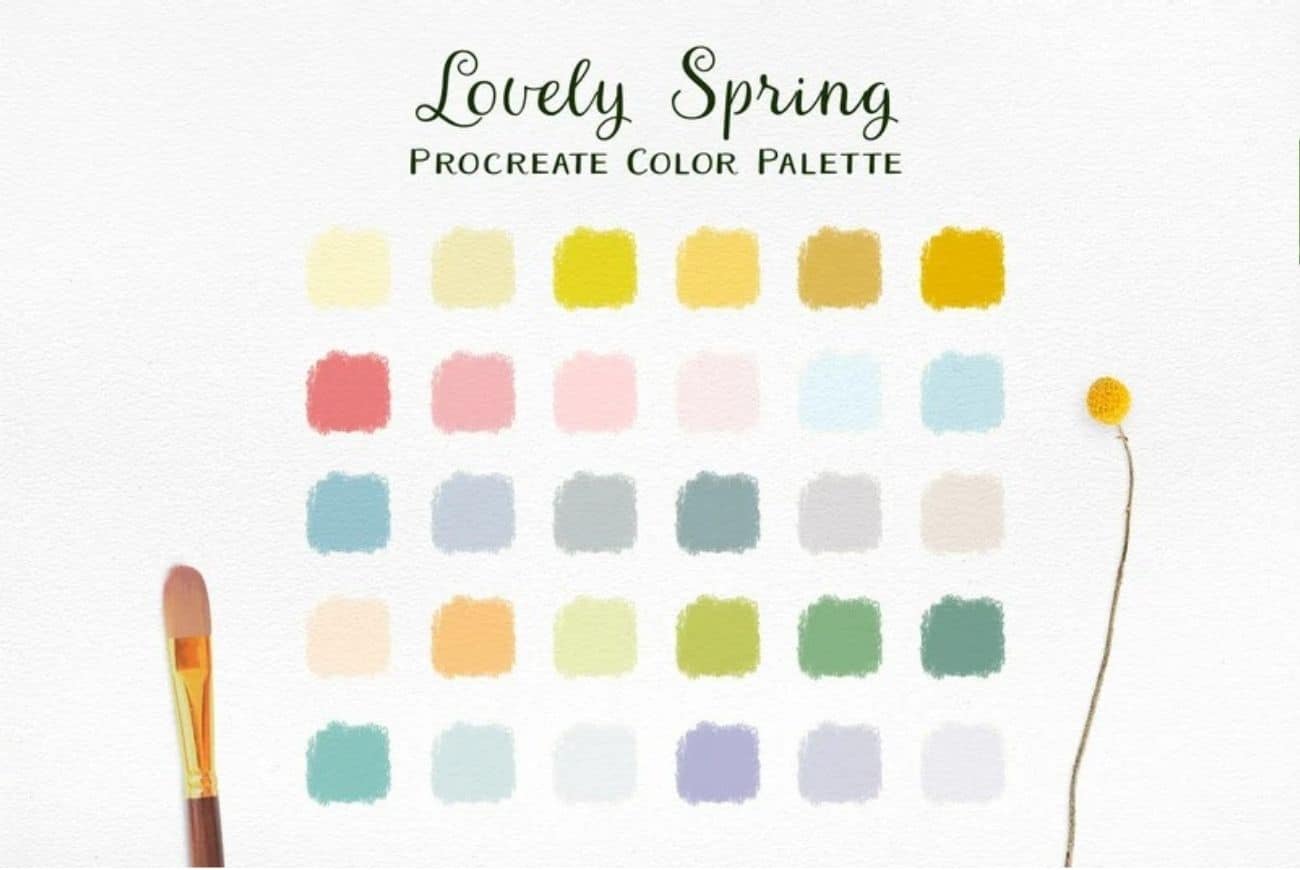 Color Palette – Procreate Swatches