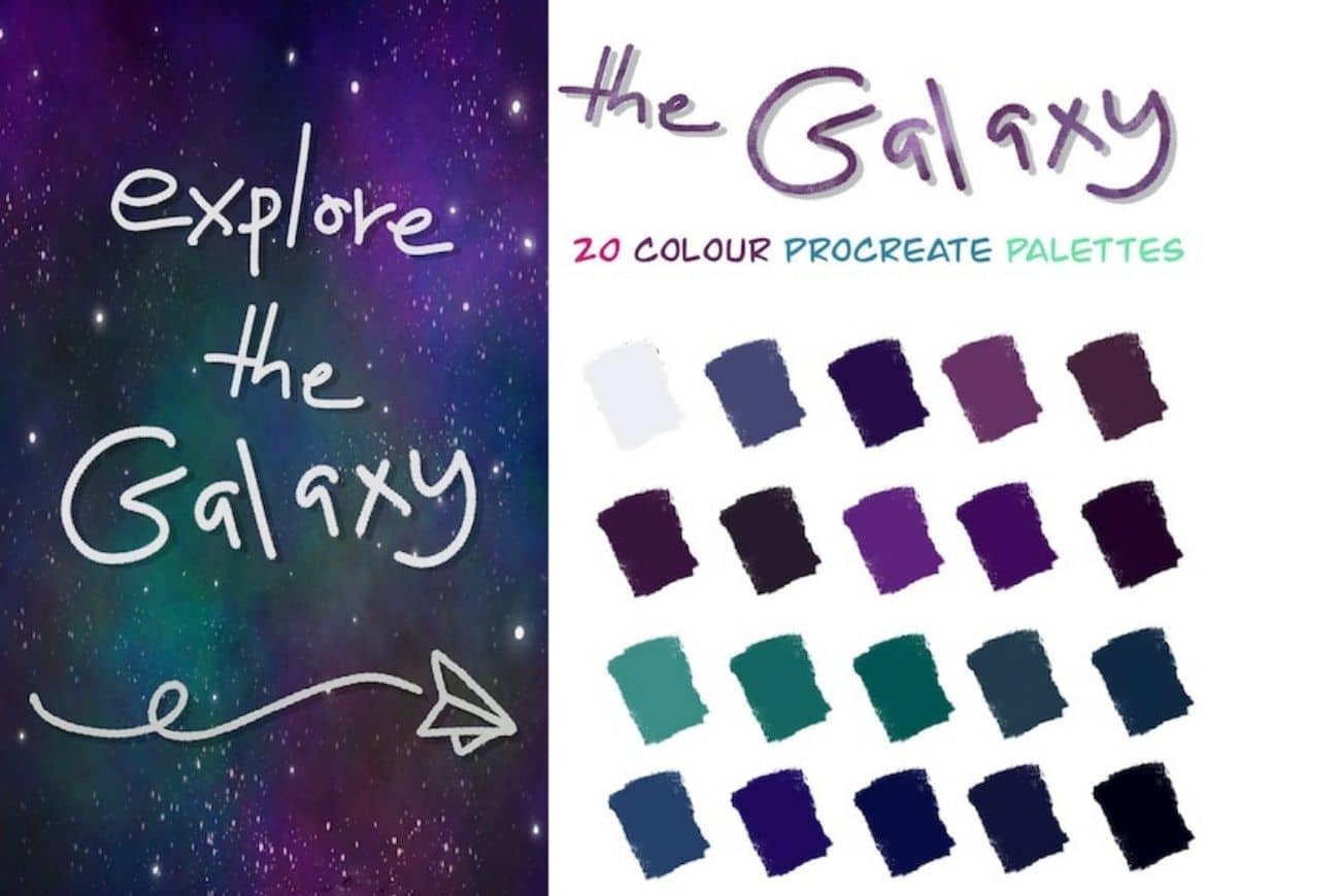 The Galaxy Swatches